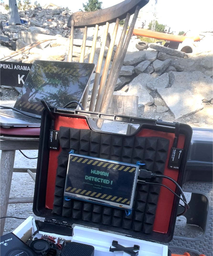 Proteo Pack &ndash; radar ve yapay zek&acirc; destekli yaşam tespit cihazı, g&ouml;rsel 3