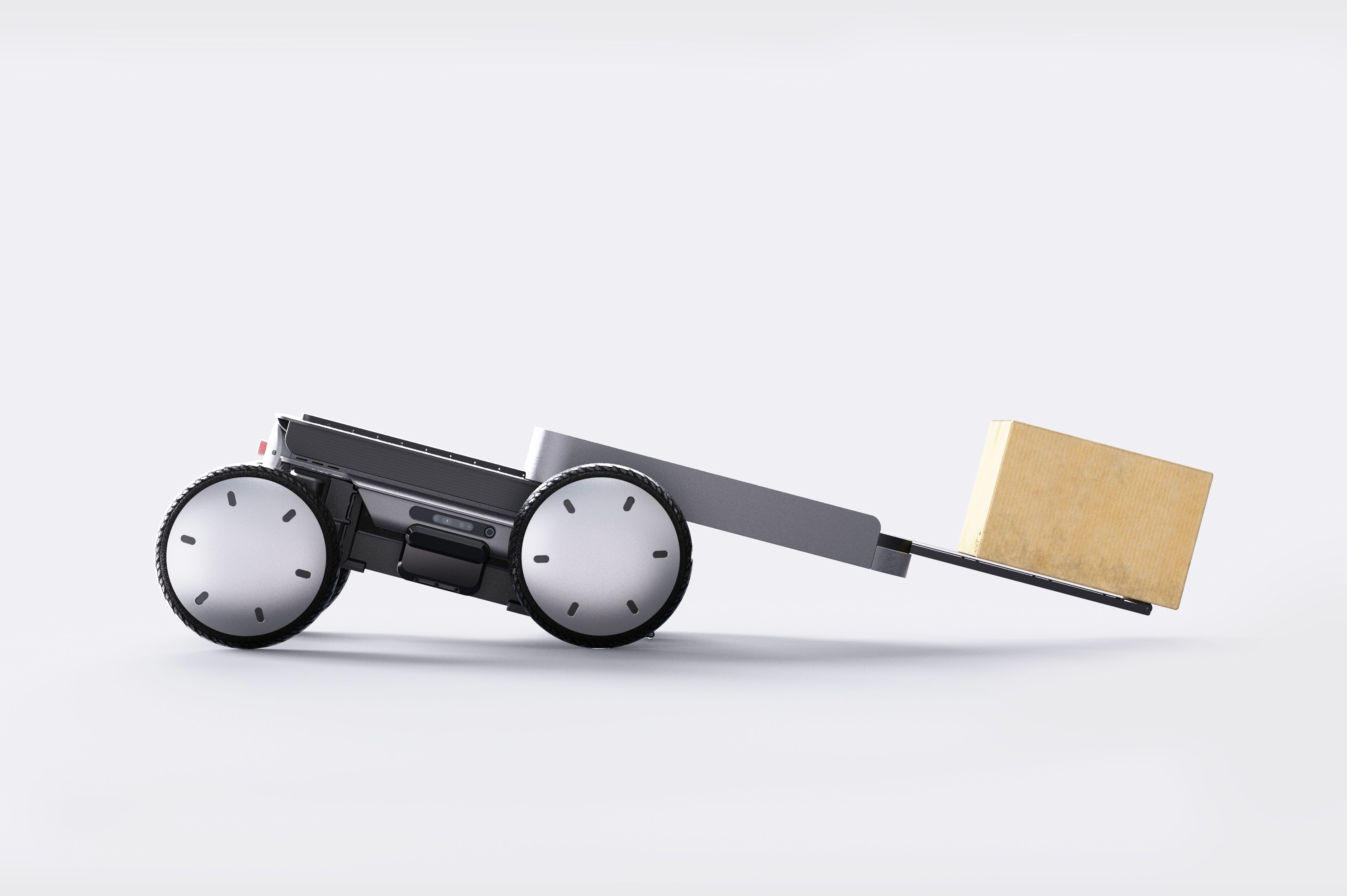 Hyundai MobED mobilite robot platformu tanıtım g&ouml;rseli