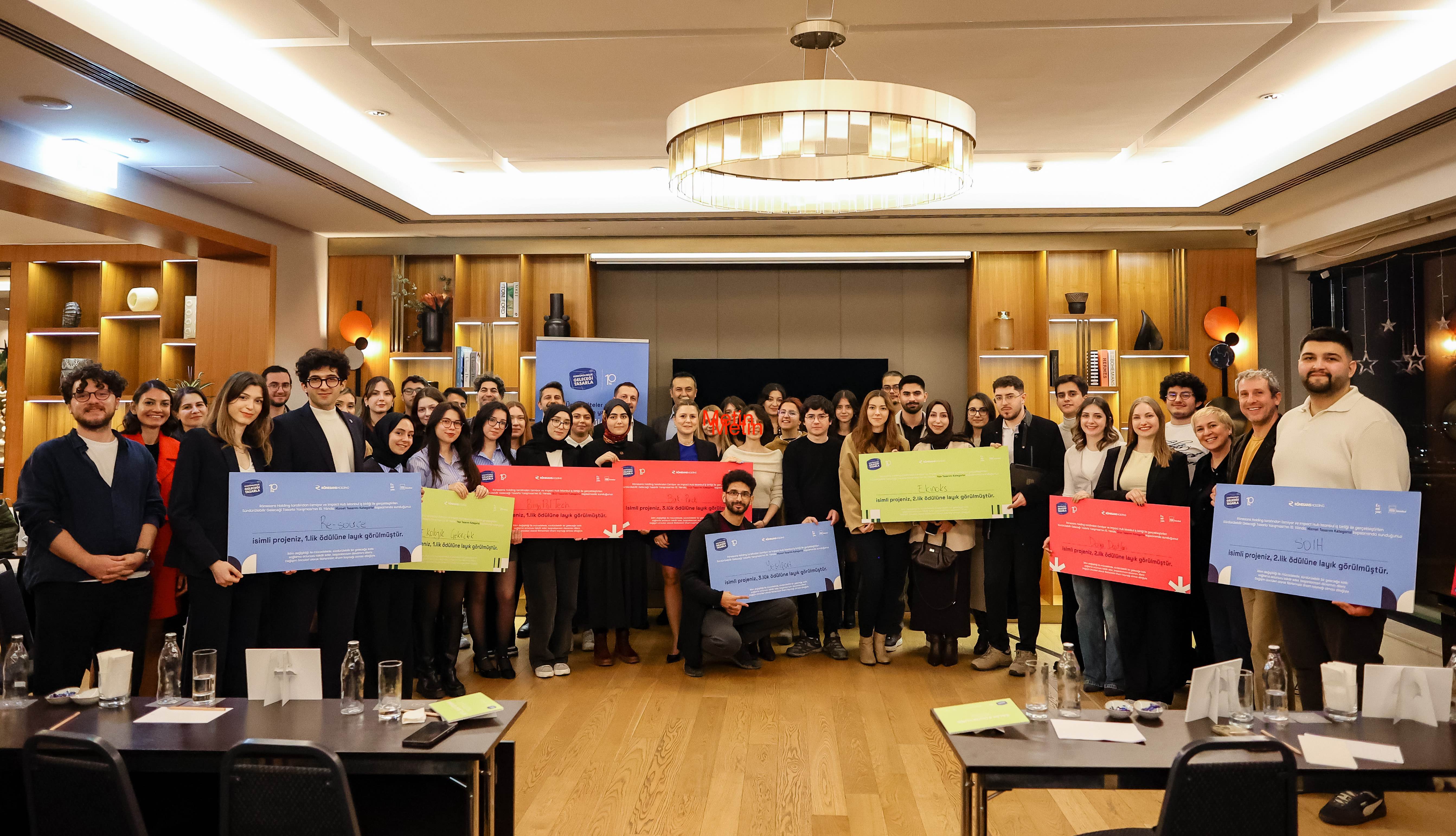 S&uuml;rd&uuml;r&uuml;lebilir Geleceği Tasarla Yarışması sunum anı