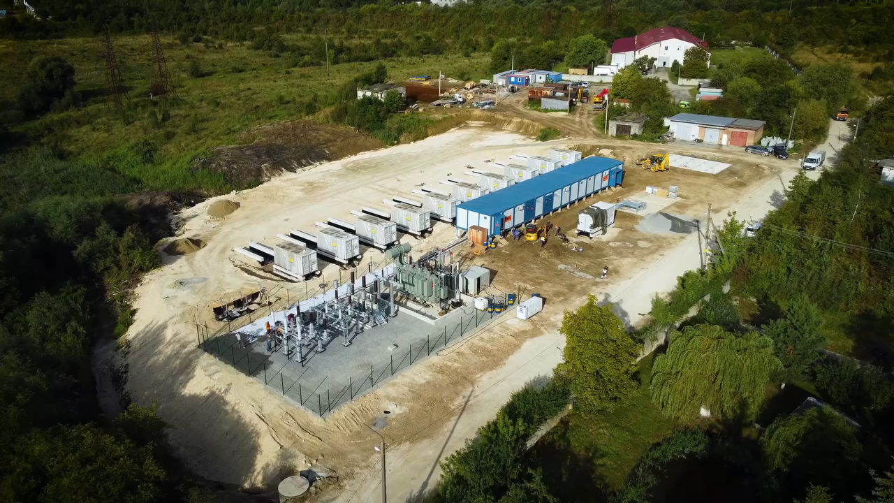 G&Uuml;RİŞ Ukrayna BESS enerji depolama sistemi - ekipman ve konteynerler