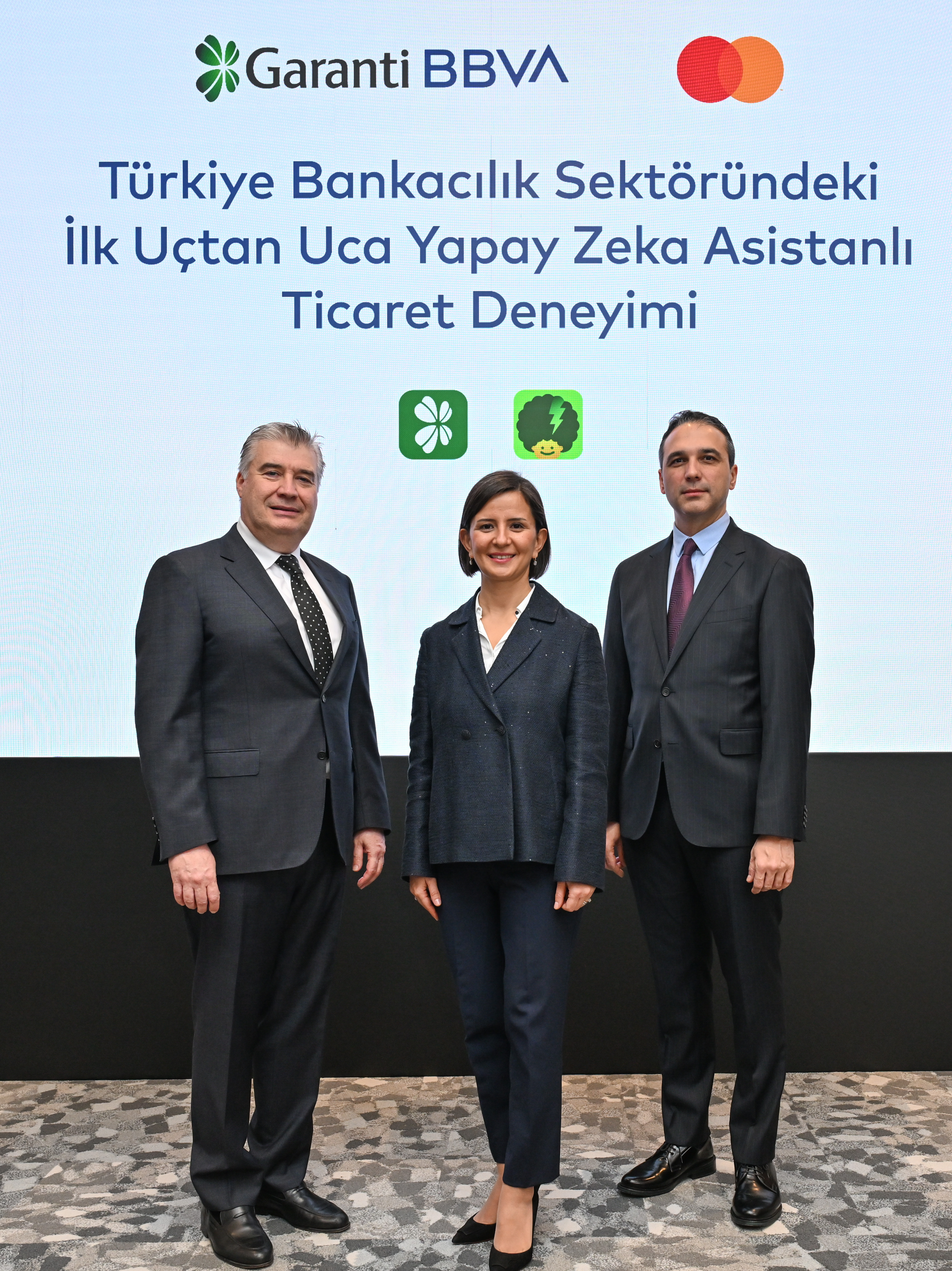 Garanti BBVA ve Mastercard yapay zek&acirc; asistanlı ticaret tanıtımı