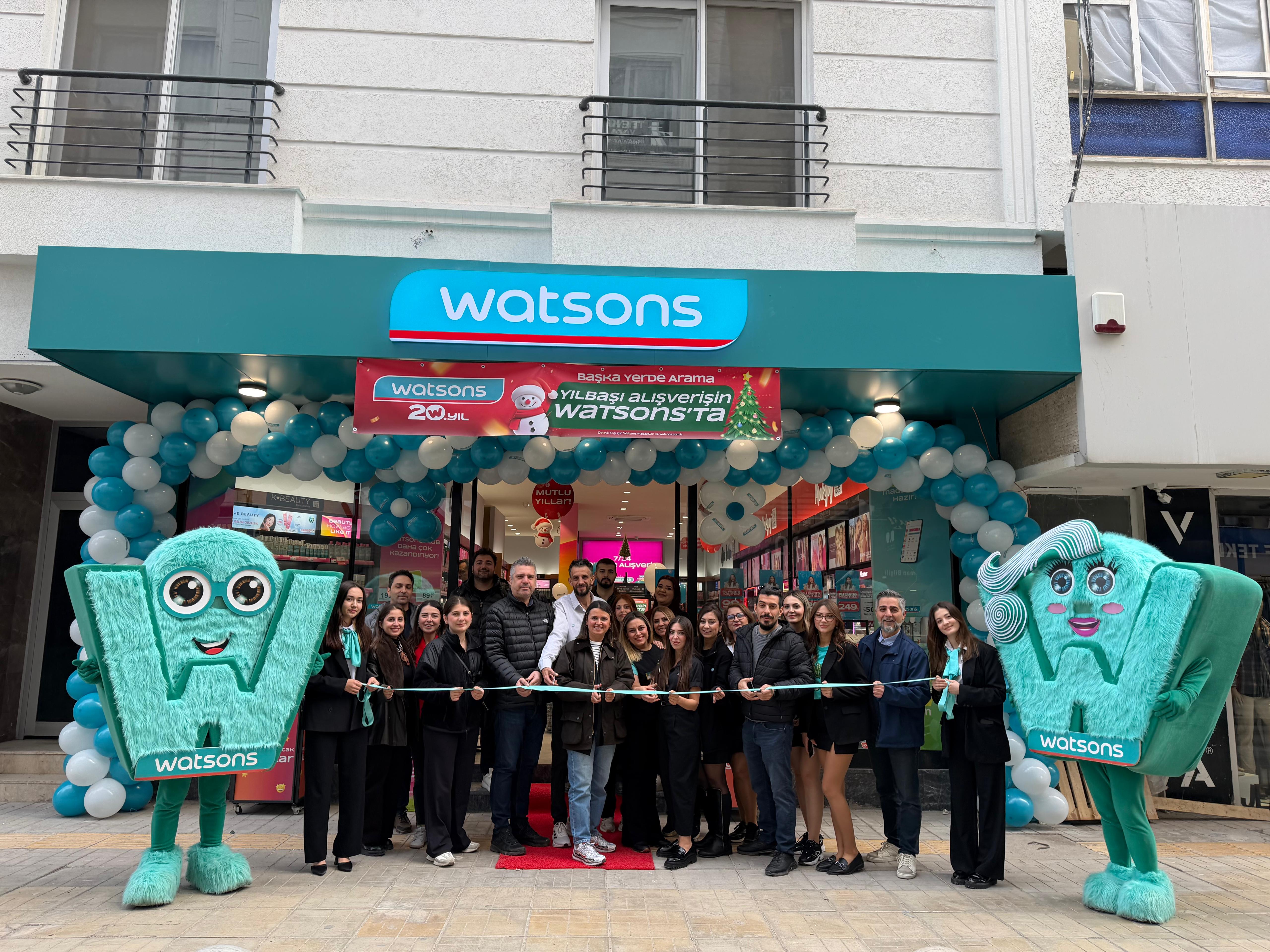 Watsons T&uuml;rkiye İskenderun Kanatlı Caddesi mağaza a&ccedil;ılışı