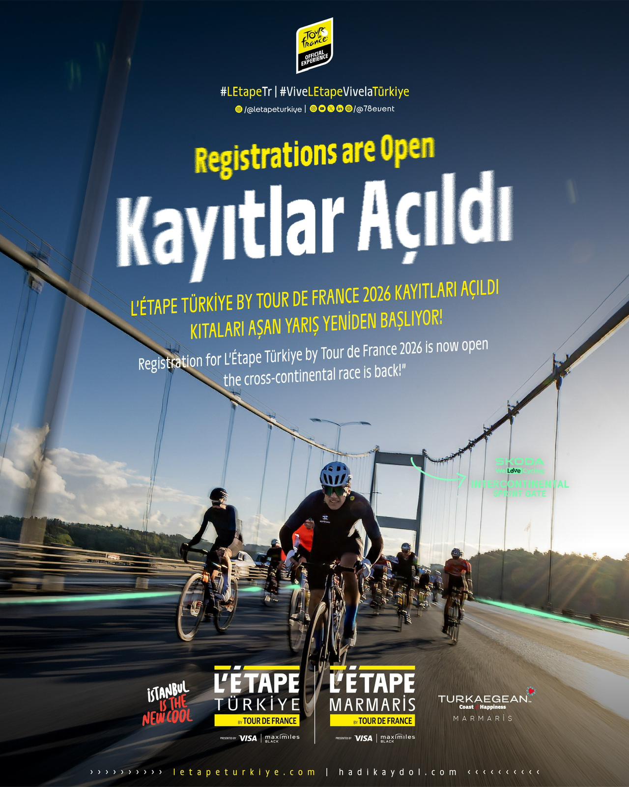 Tour de France amat&ouml;r serisi L&rsquo;&Eacute;tape T&uuml;rkiye ve Marmaris