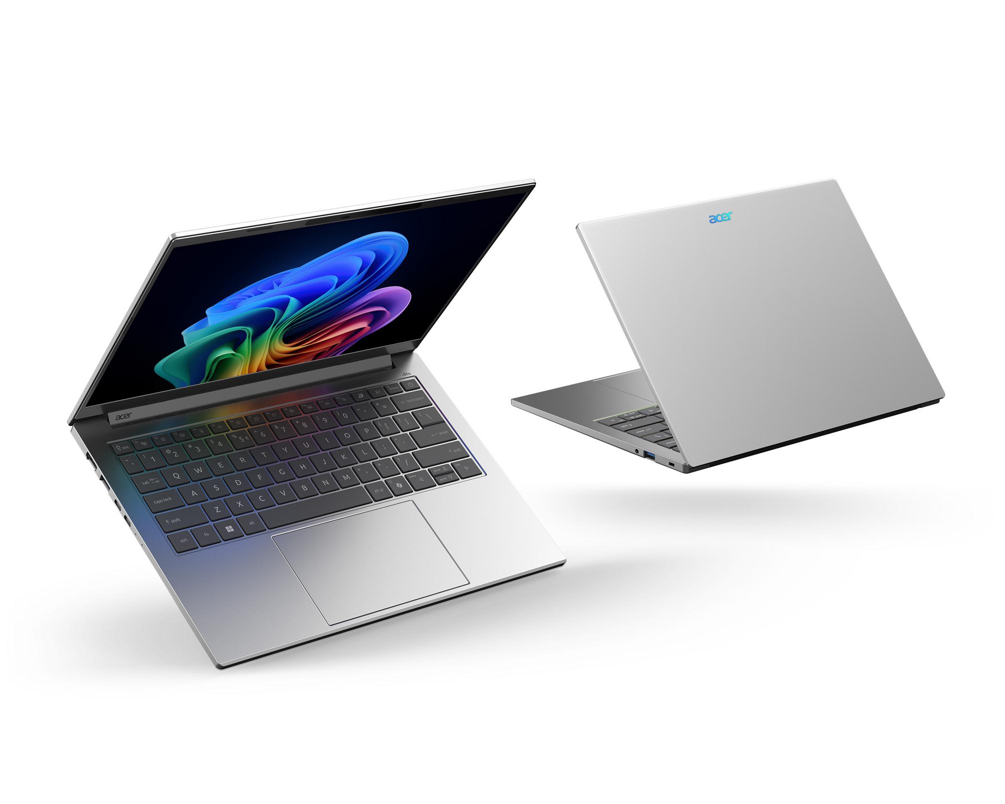 Acer Aspire 14 ve 16 AI Copilot+ PC tanıtım g&ouml;rseli