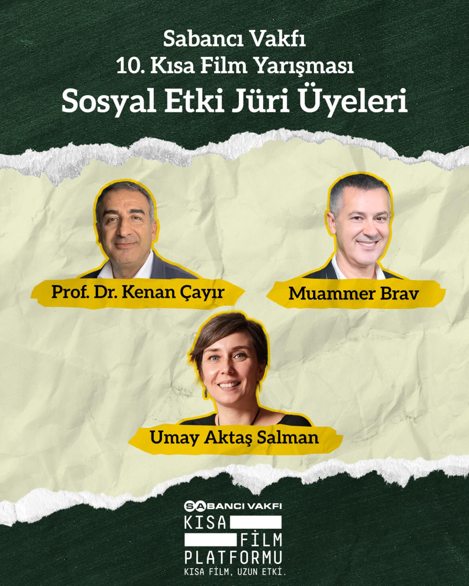 Sabancı Vakfı 10. Kısa Film Yarışması j&uuml;risi