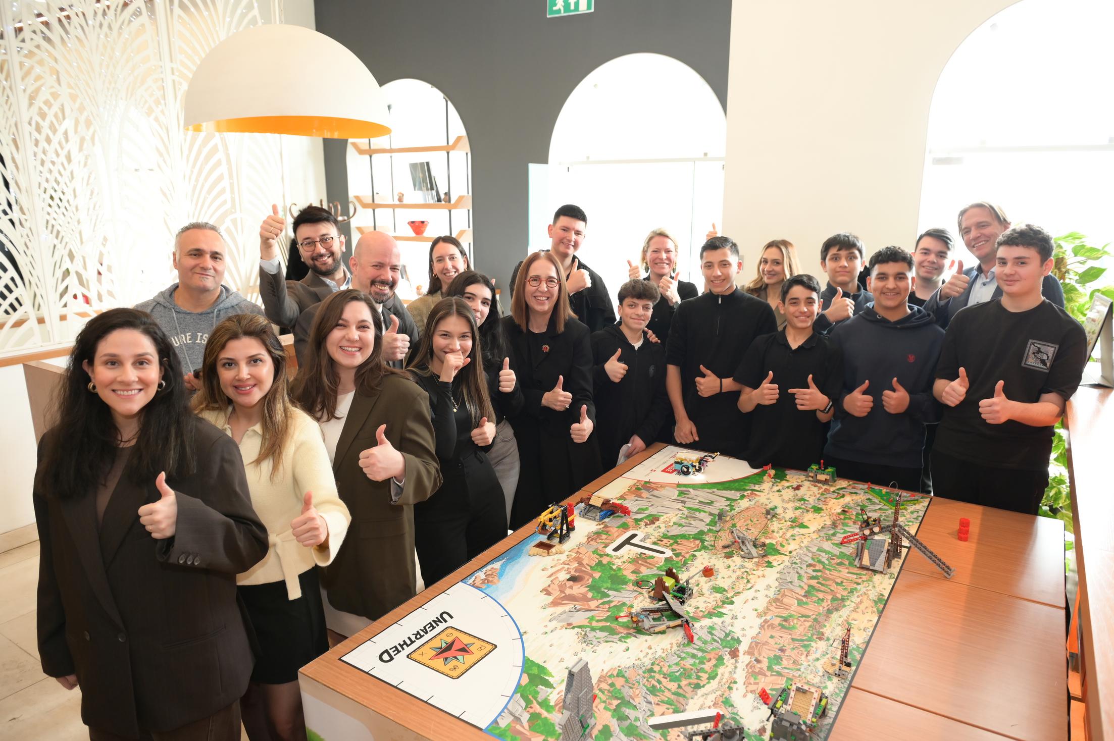 Baymak FIRST LEGO League iş birliği lansmanı