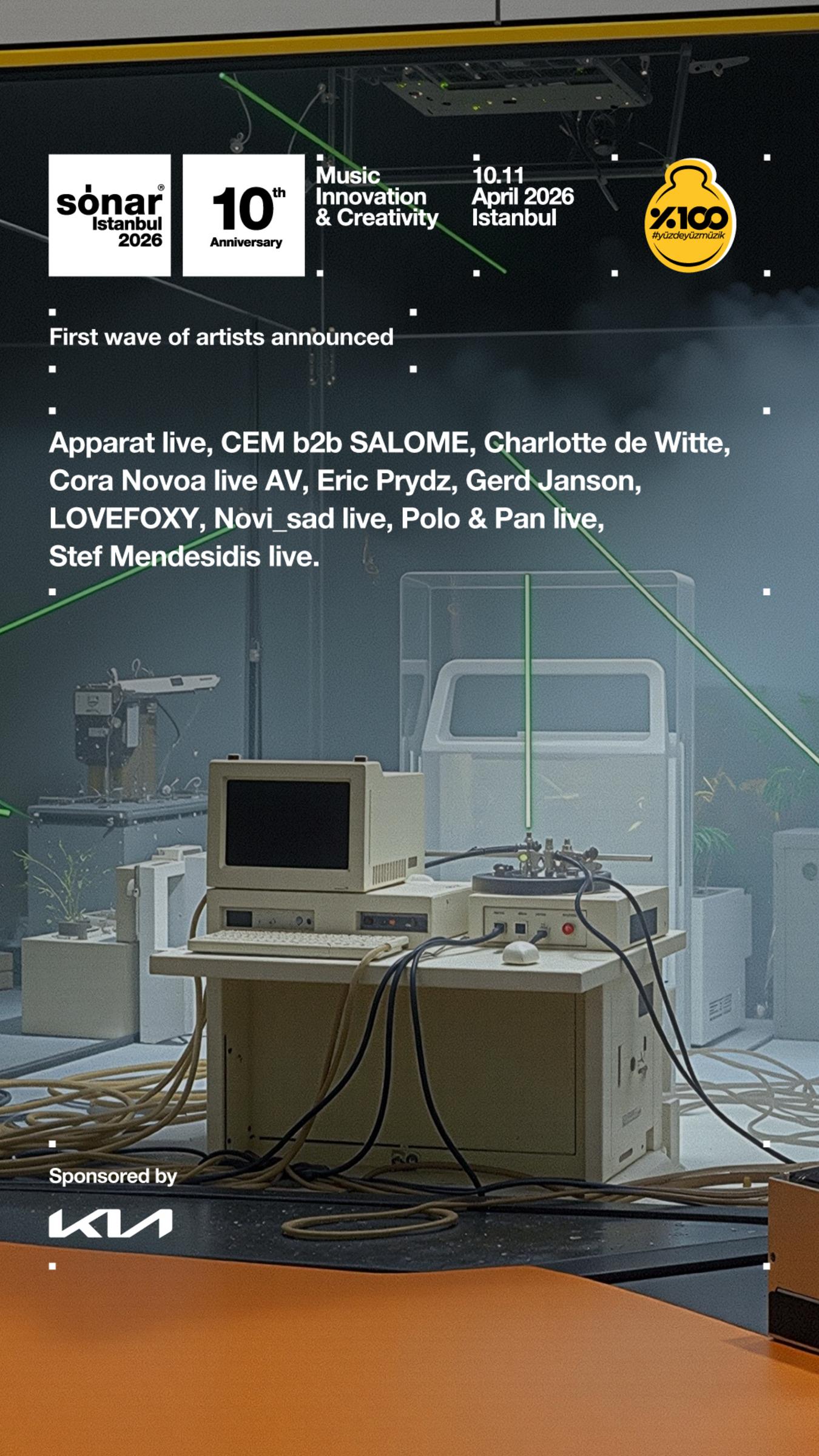 Sónar Istanbul 2026 için tanıtım görseli