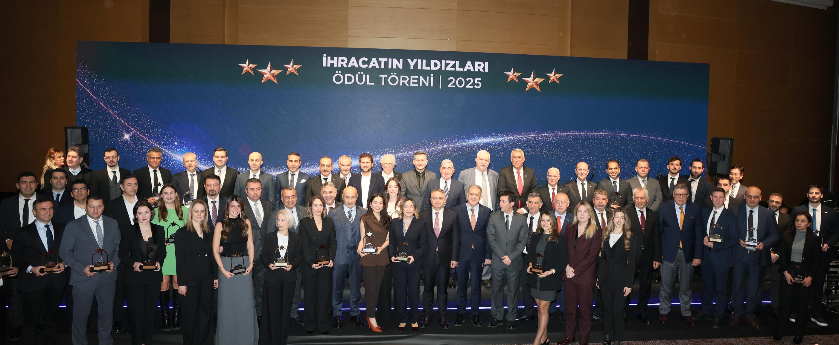 Ege İhracat&ccedil;ı Birlikleri İhracatın Yıldızları &Ouml;d&uuml;l T&ouml;reni