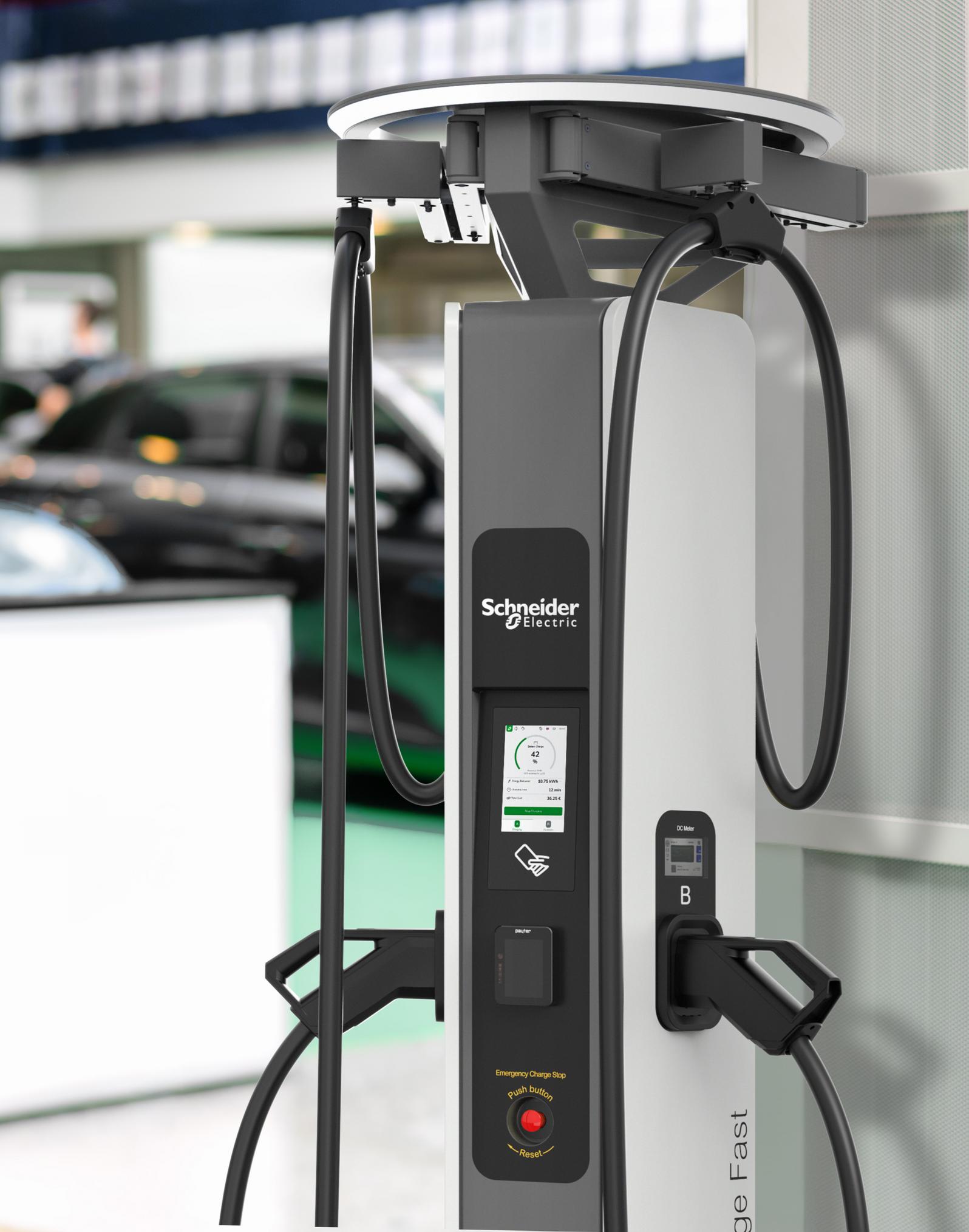 Schneider Electric StarCharge Fast 720 DC hızlı şarj &uuml;nitesi