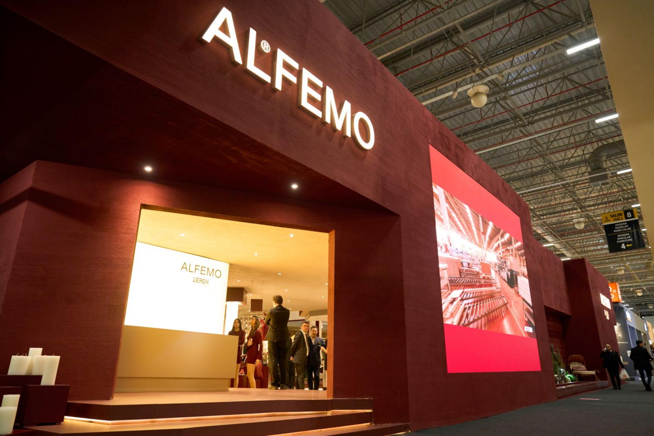 Alfemo'nun IIFF 2026 standından bir görünüm