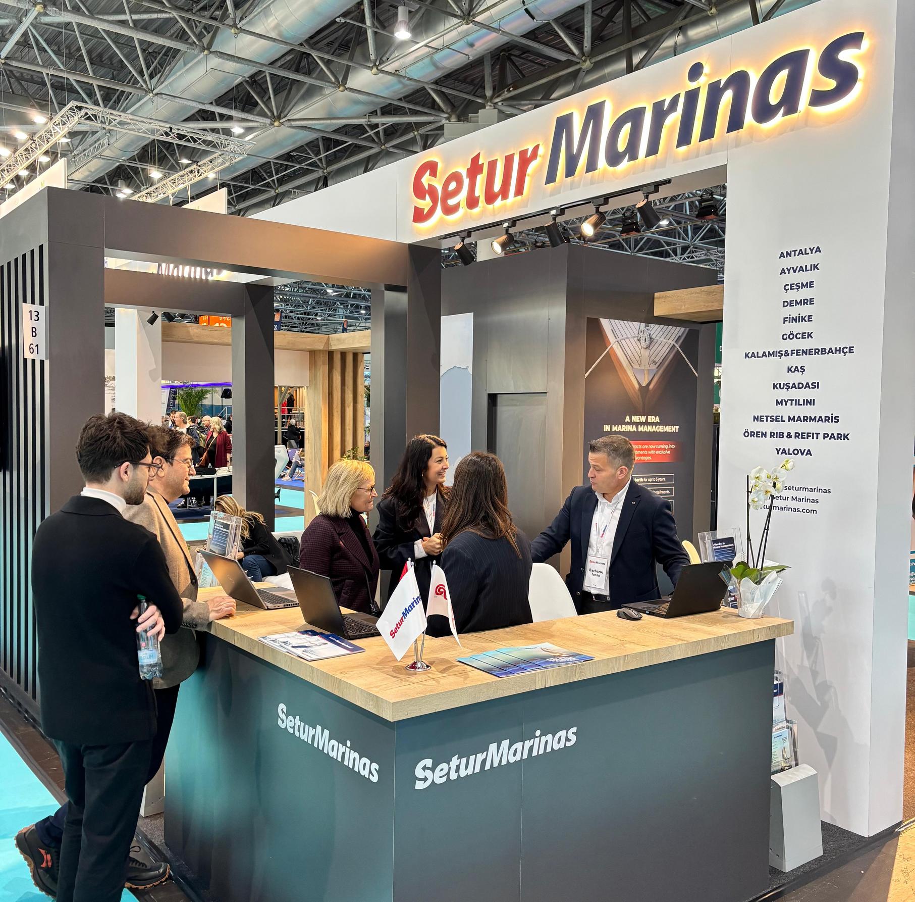Setur Marinaları Boot D&uuml;sseldorf 2026 standı