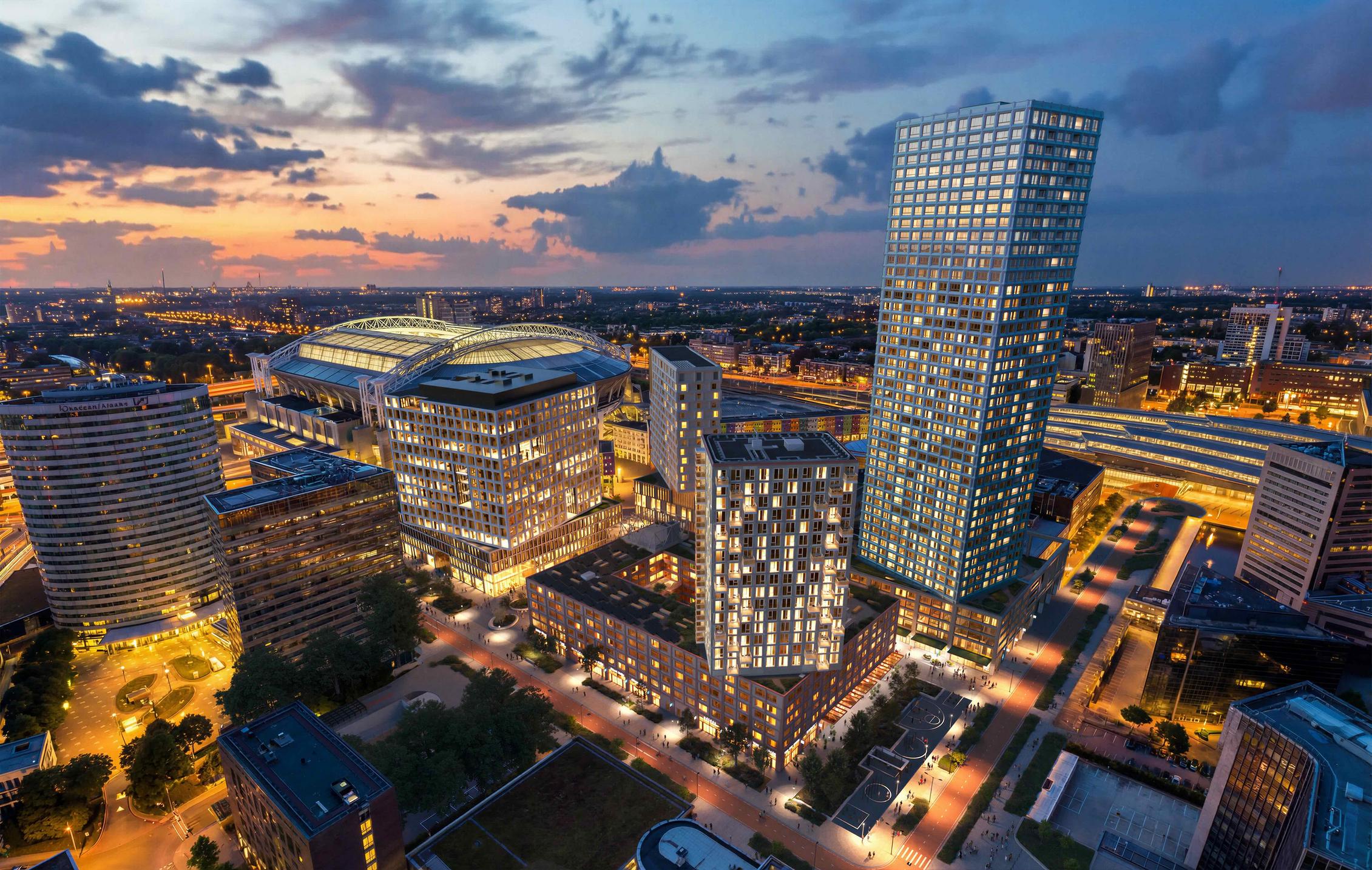 R&ouml;nesans Holding iştiraki Ballast Nedam Development&rsquo;ın Eleven Square projesi