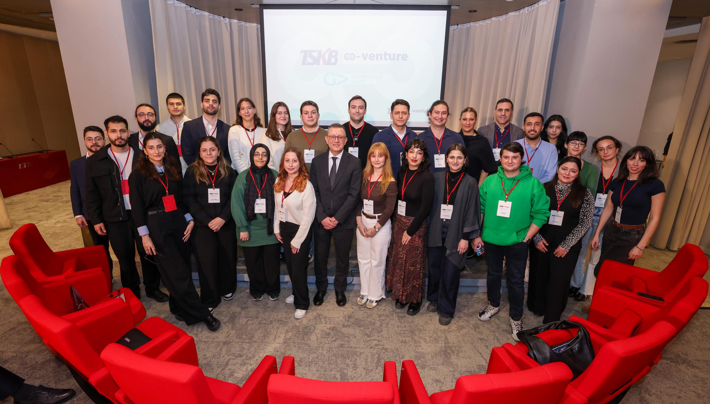 TSKB ve GİRVAK iş birliğiyle y&uuml;r&uuml;t&uuml;len TSKB Co-Venture programı kapsamında se&ccedil;ilen girişimciler