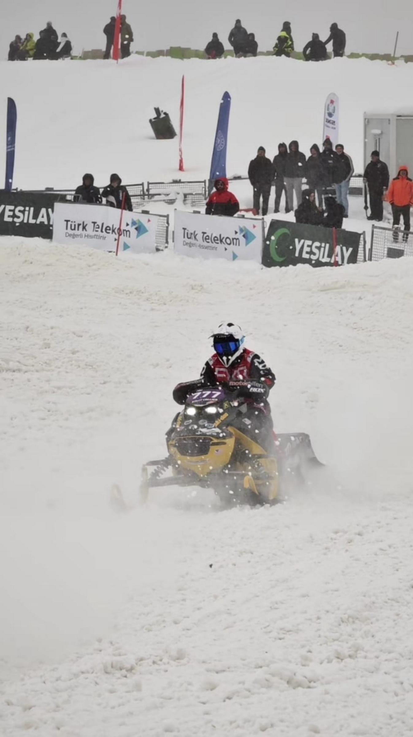 Rize Handüzü Yaylası Dünya Kar Motosikleti Şampiyonası