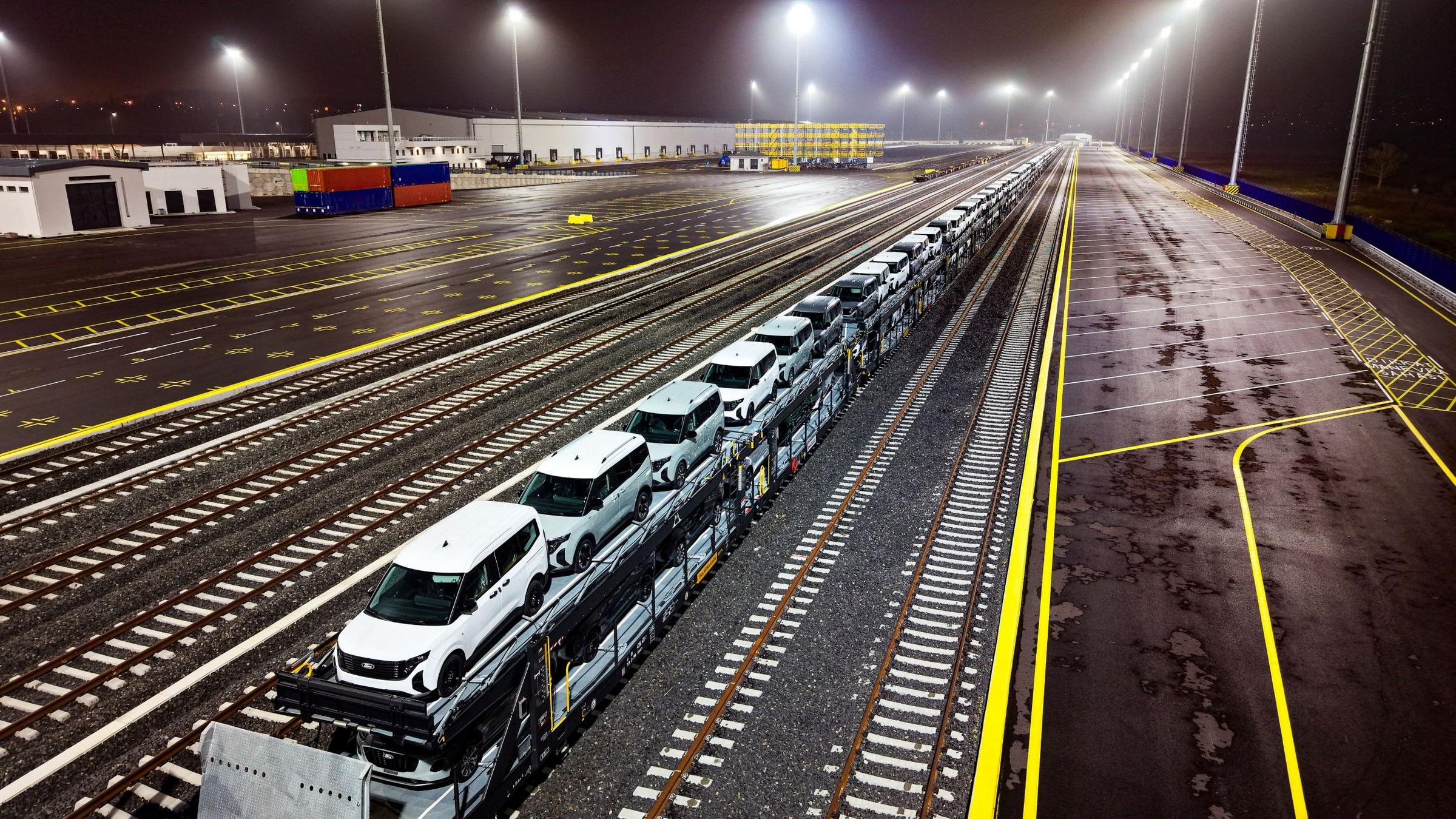 Ford Otosan Türkiye-Romanya demiryolu lojistik hattı