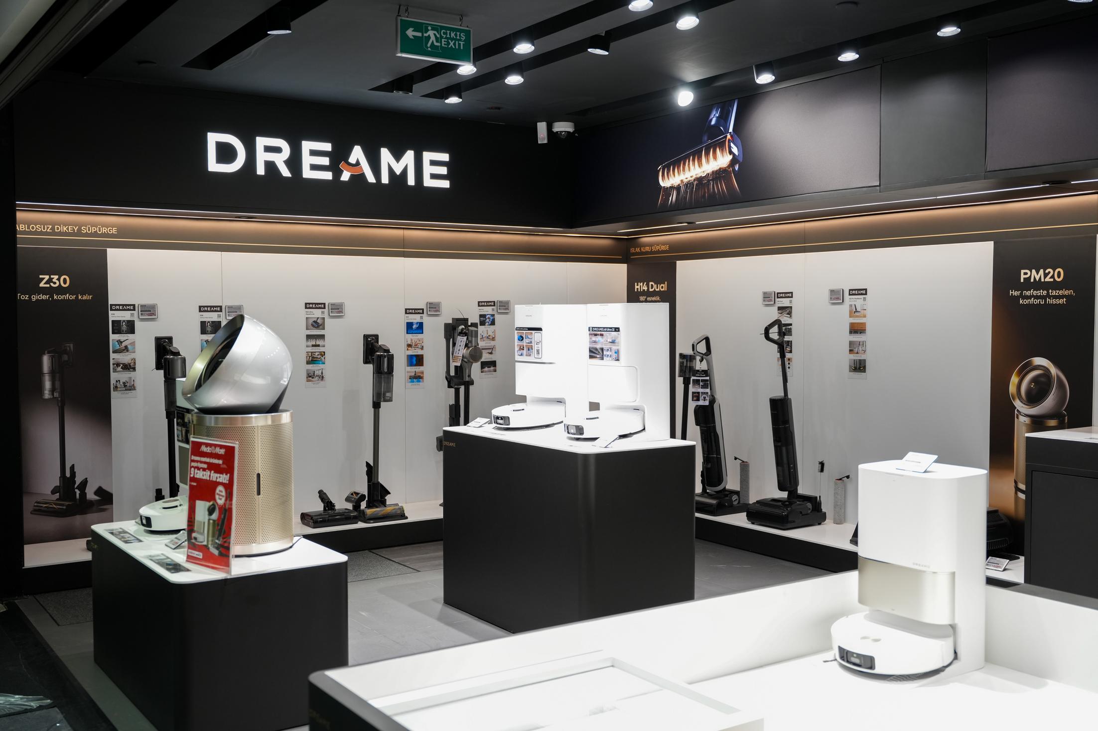 Dreame Türkiye deneyim alanı, MediaMarkt Zorlu AVM mağazası