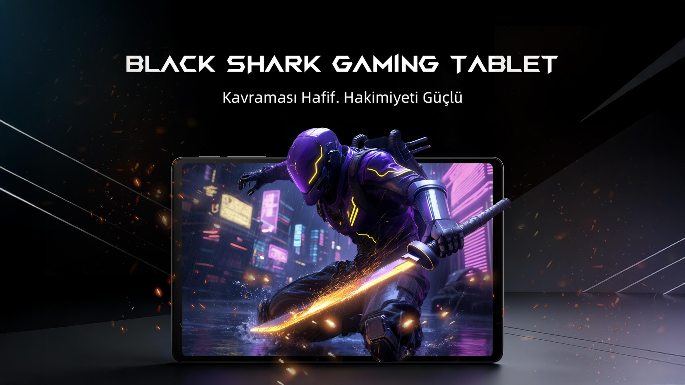 Black Shark tablet Türkiye lansmanı görseli 2
