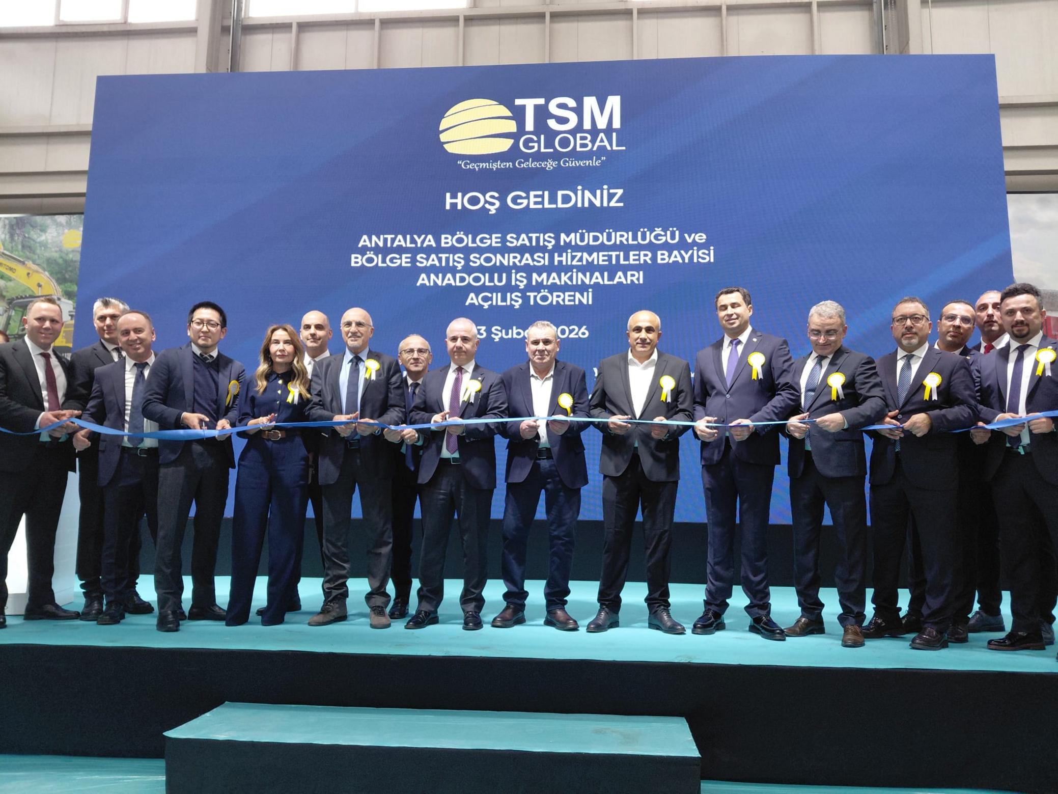 TSM GLOBAL Antalya Bölge Satış Sonrası Hizmetler Bayisi ve Bölge Satış Müdürlüğü açılışı