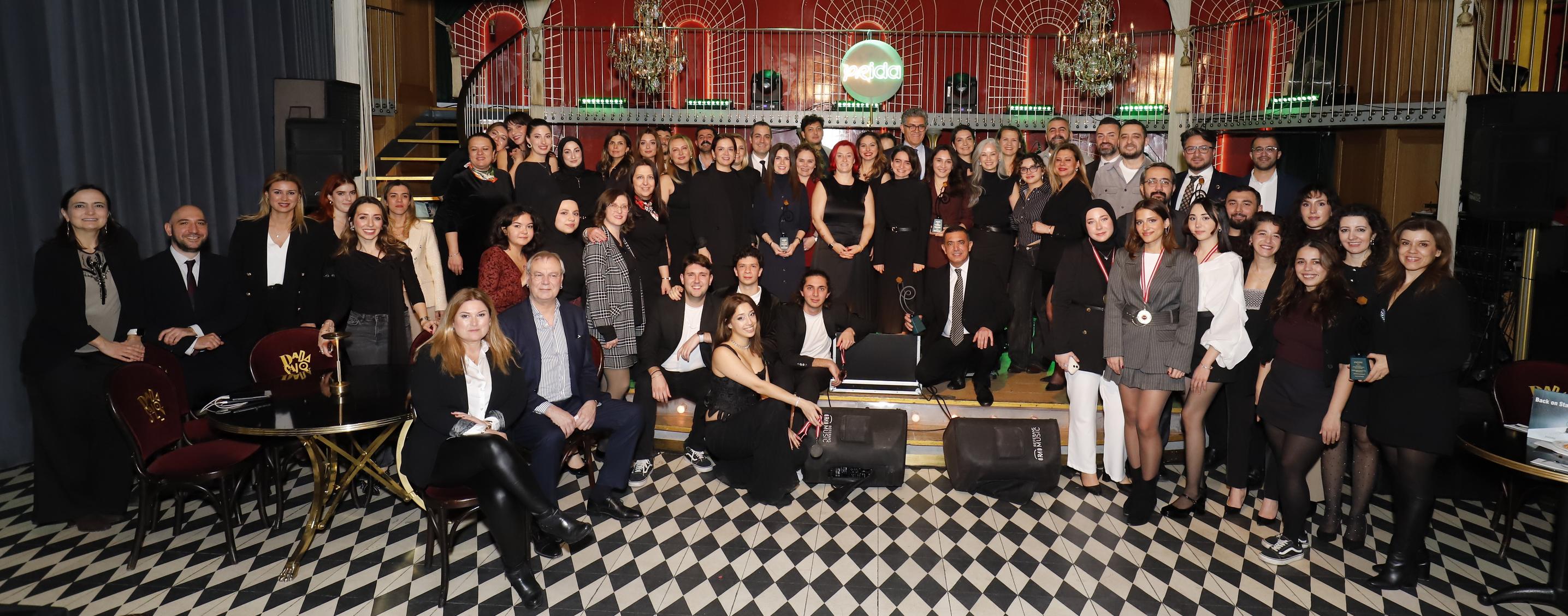 PRİDA Suare töreninden bir kare