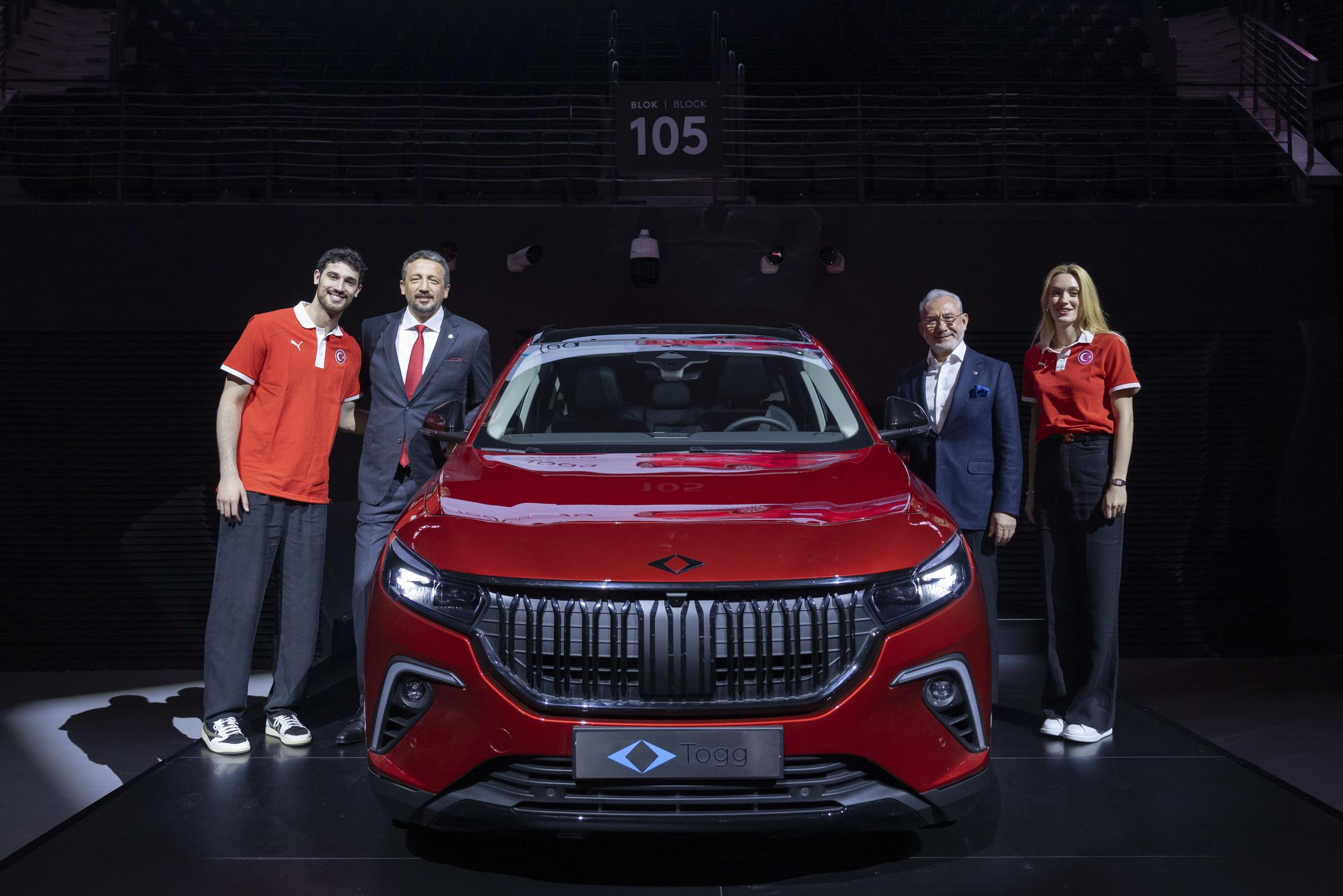 Togg Basketbol Milli Takımlar Ana Sponsoru imza töreni