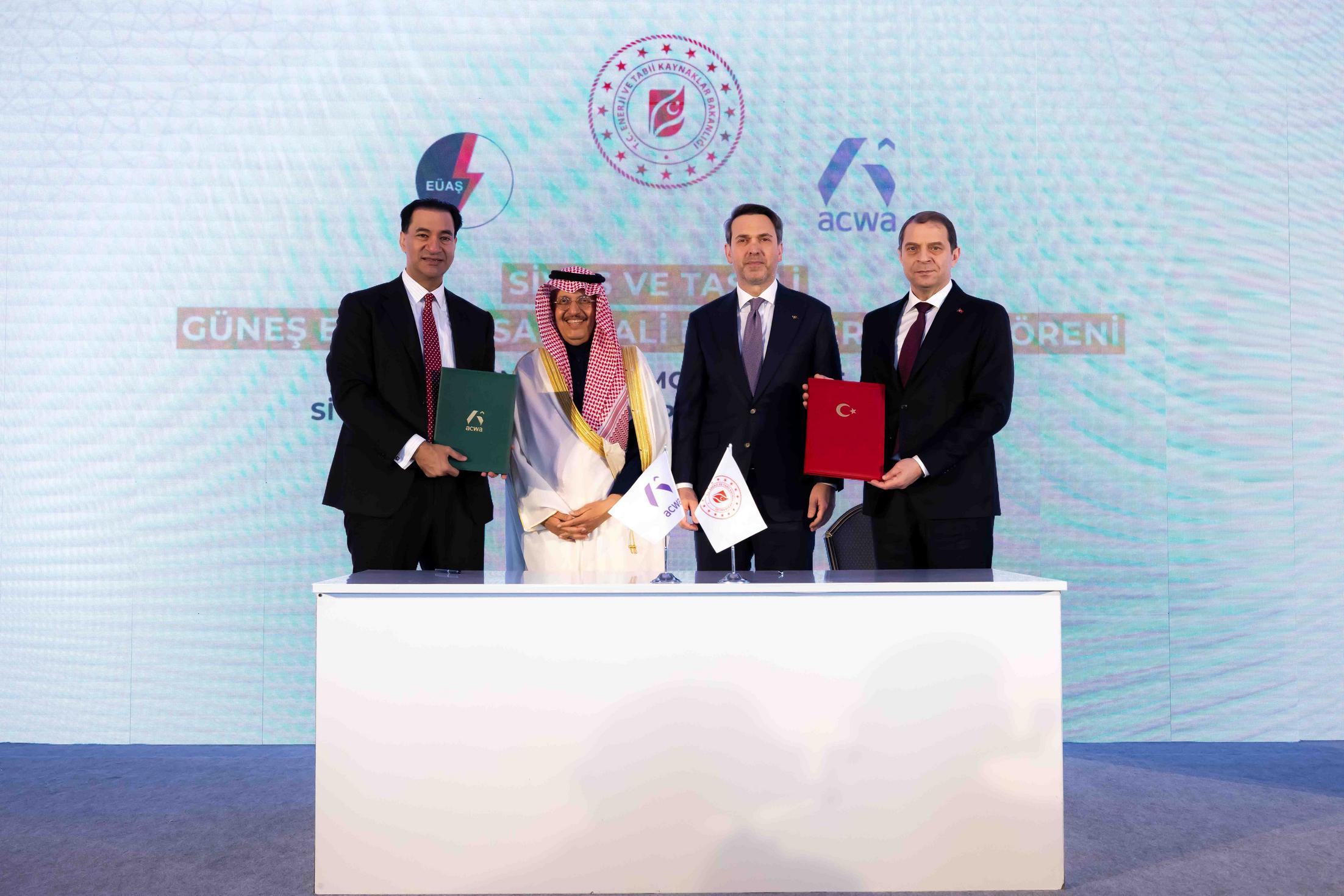 Acwa 5 GW yenilenebilir enerji anlaşması imza töreni - 2