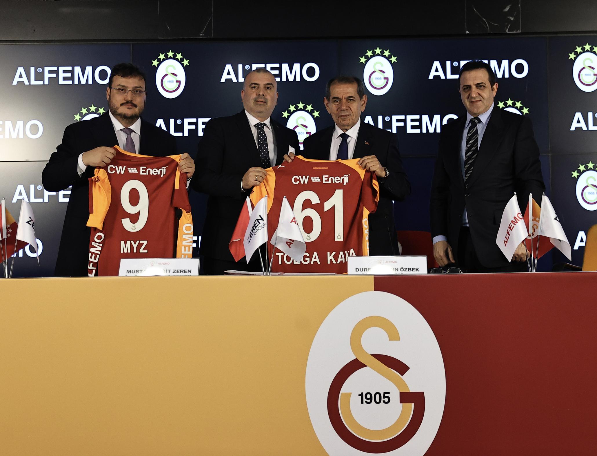 Alfemo x Galatasaray sponsorluk duyurusu