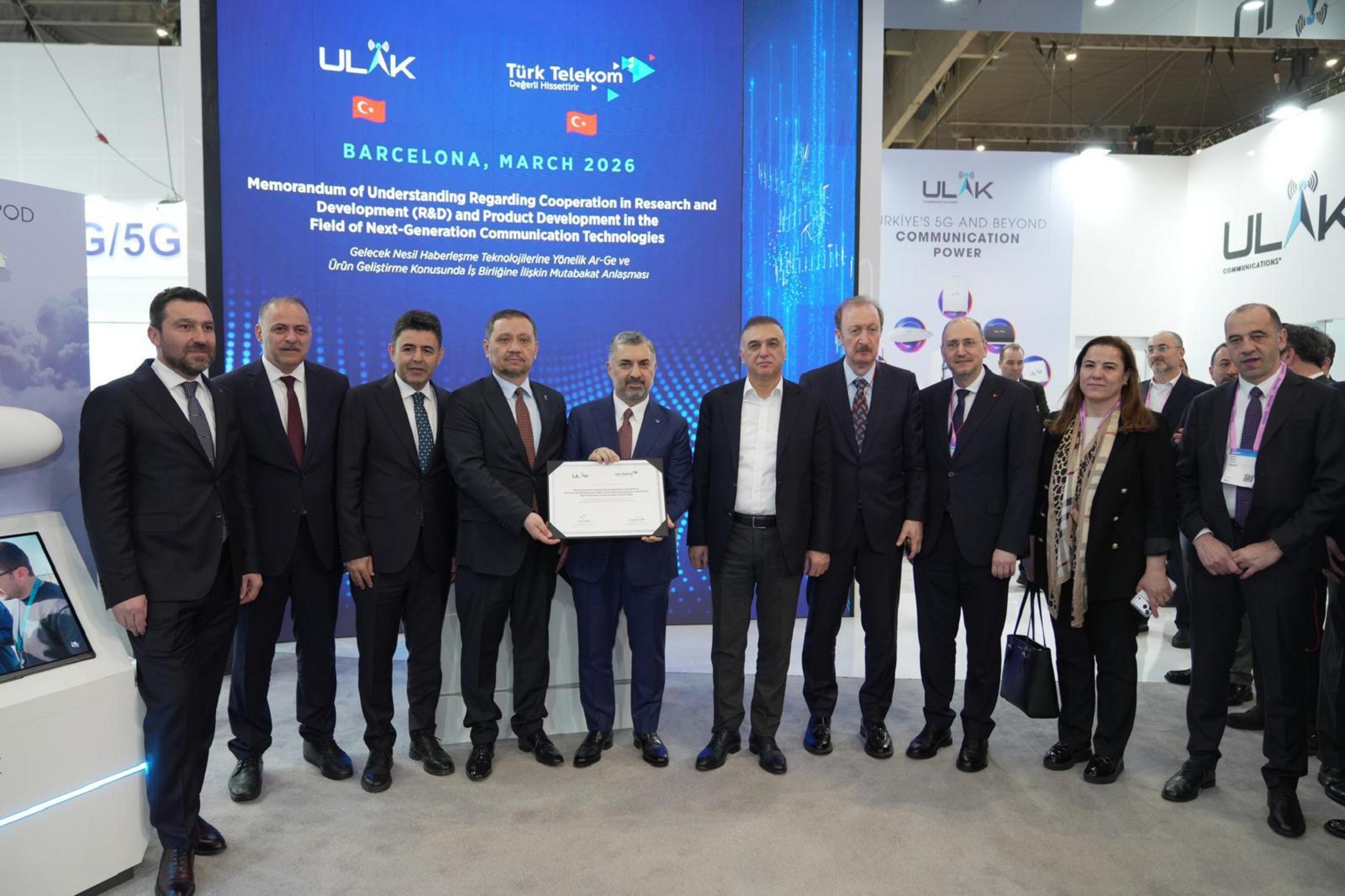 Türk Telekom ve ULAK 5G yaygınlaştırma ve 6G Ar-Ge iş birliği