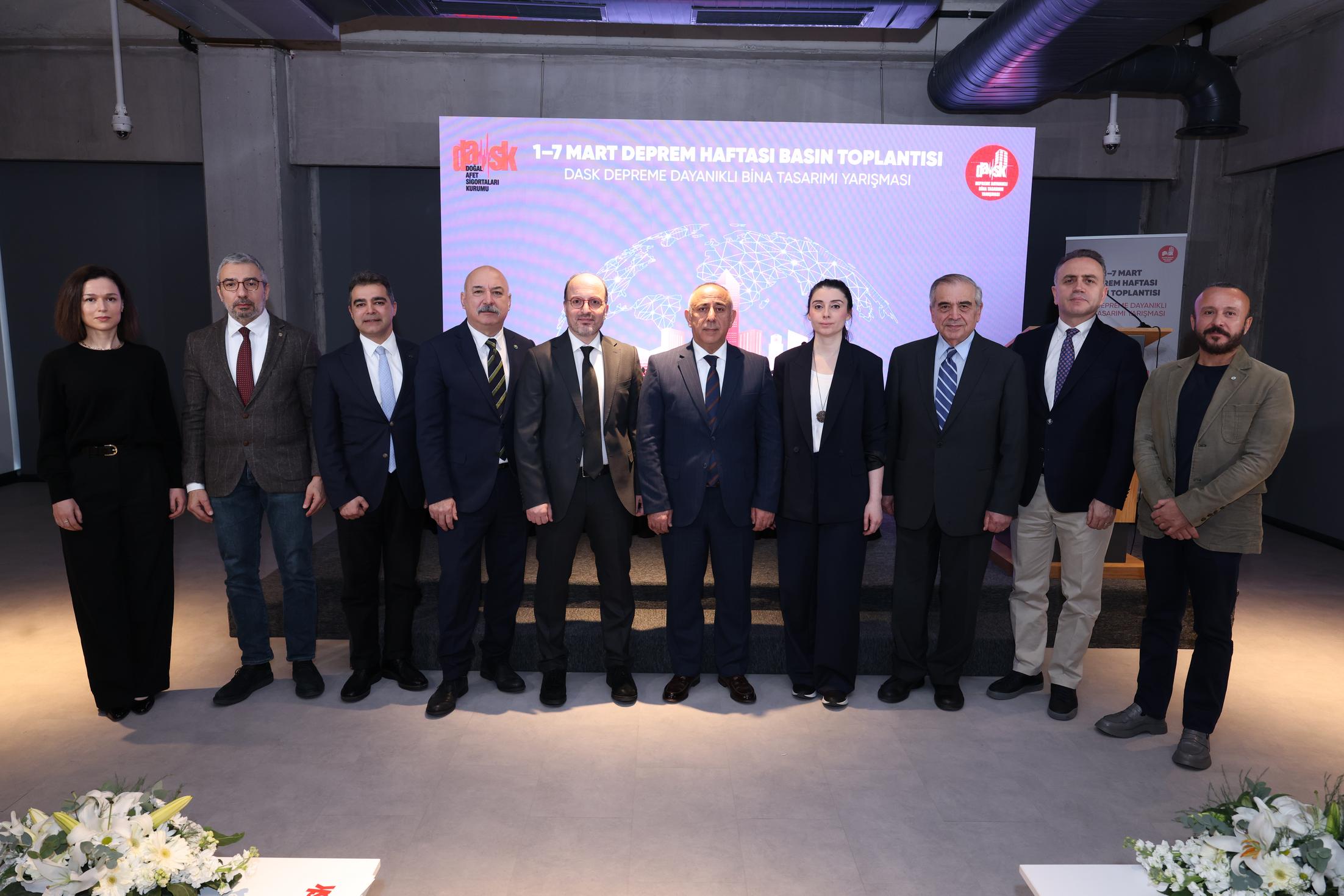 DASK Deprem Haftası basın toplantısı – İstanbul