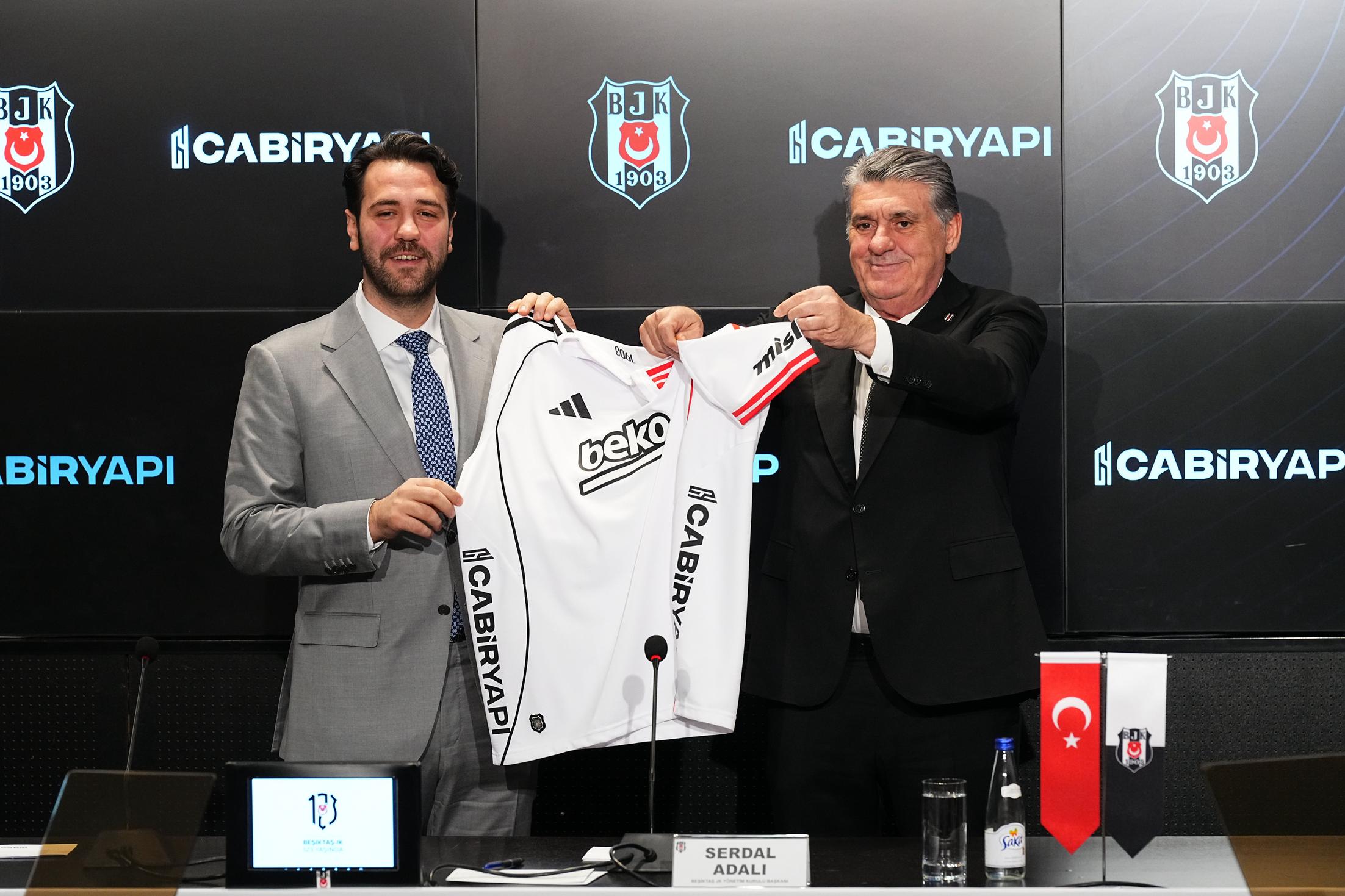 Cabir Yapı - Beşiktaş JK sponsorluk yenileme 2