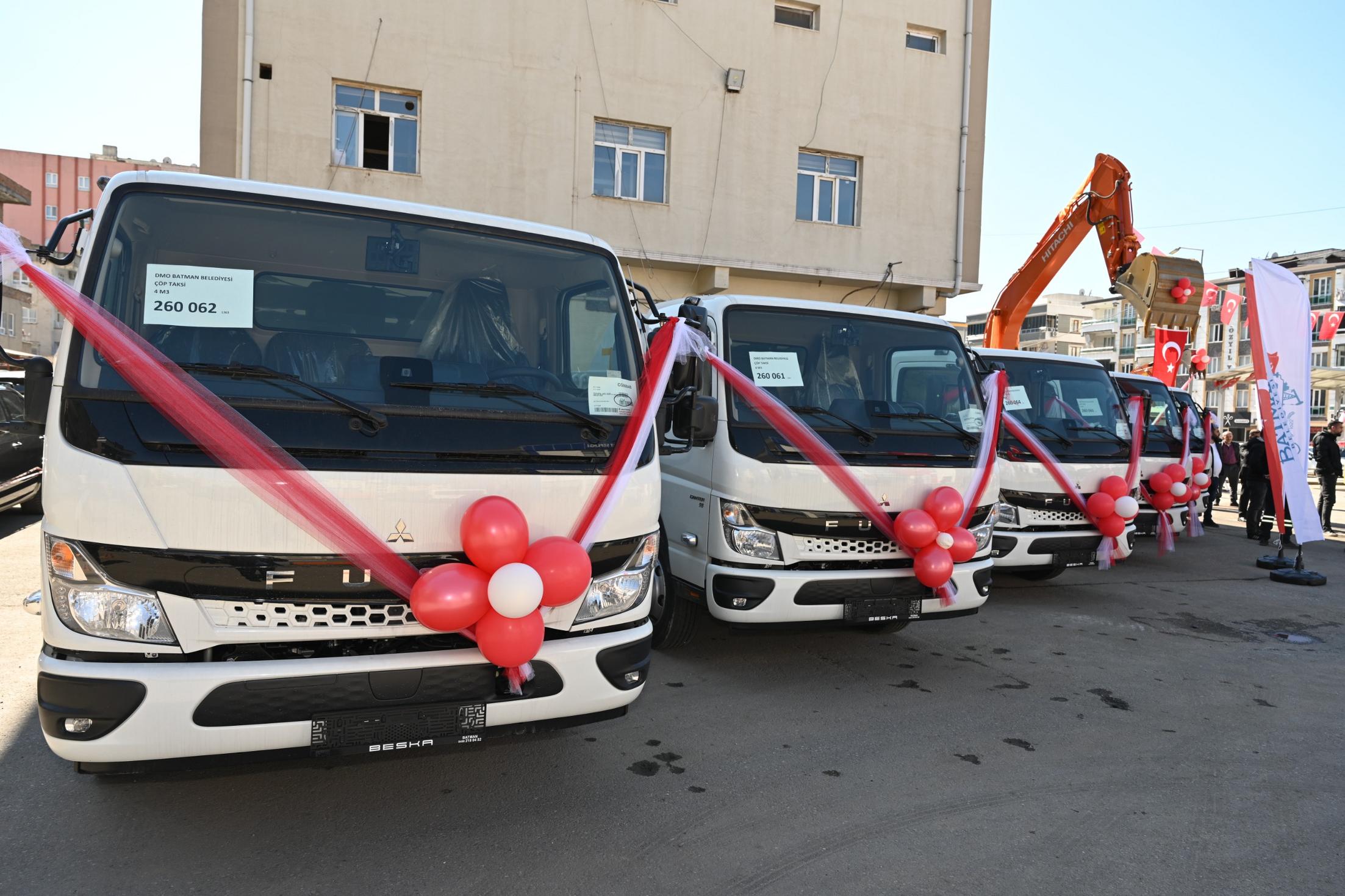 TEMSA araçları Batman Belediyesi filosuna katıldı