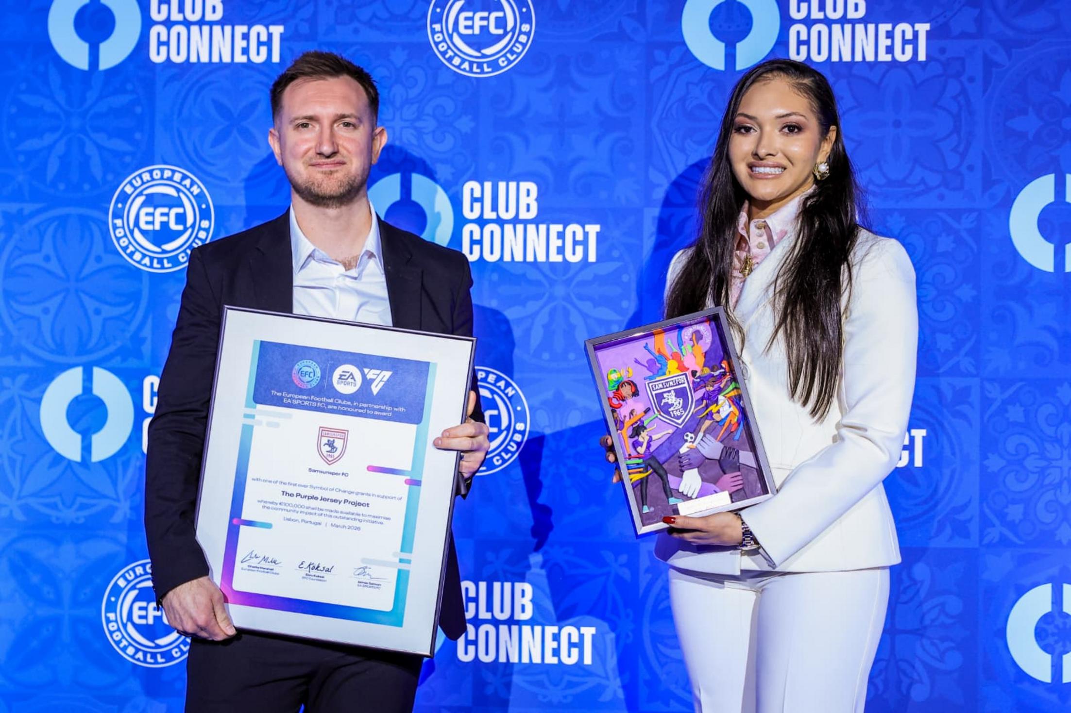 Samsunspor Mor Forma projesi – 100 bin Euro hibe