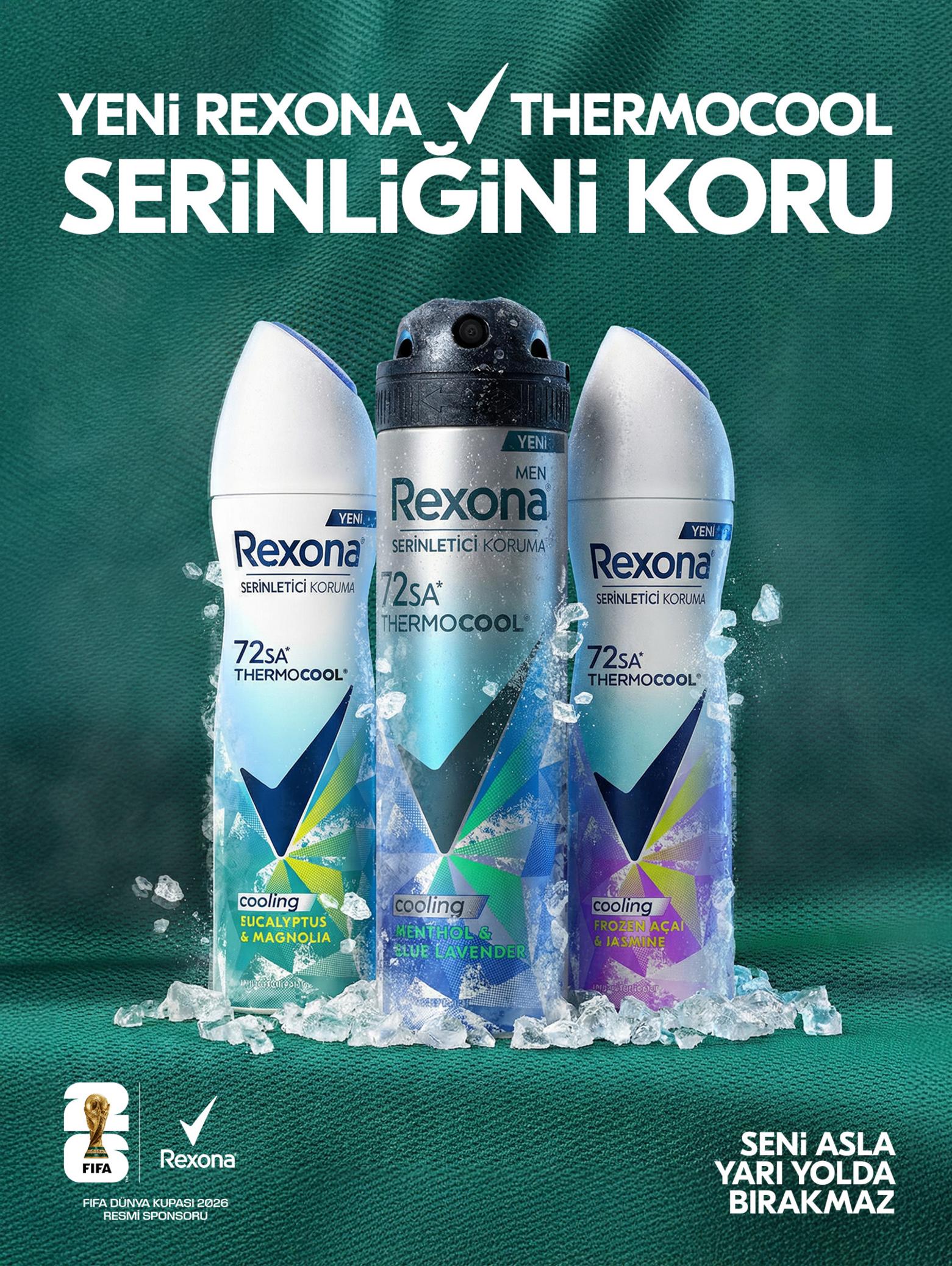 Rexona Thermocool kampanya görseli