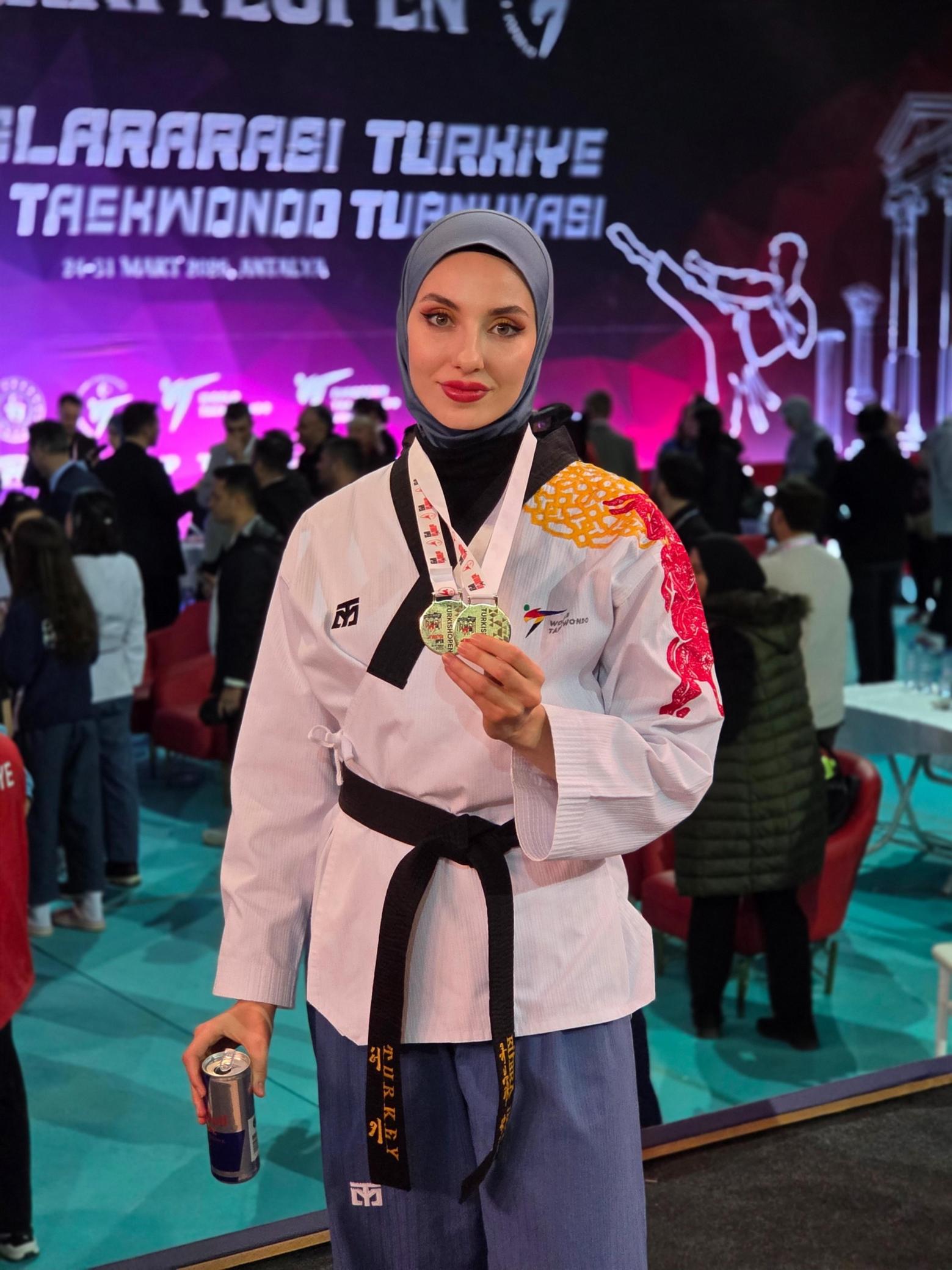 Kübra Dağlı ve Emirhan Muran, Türkiye Open Poomsae çiftler