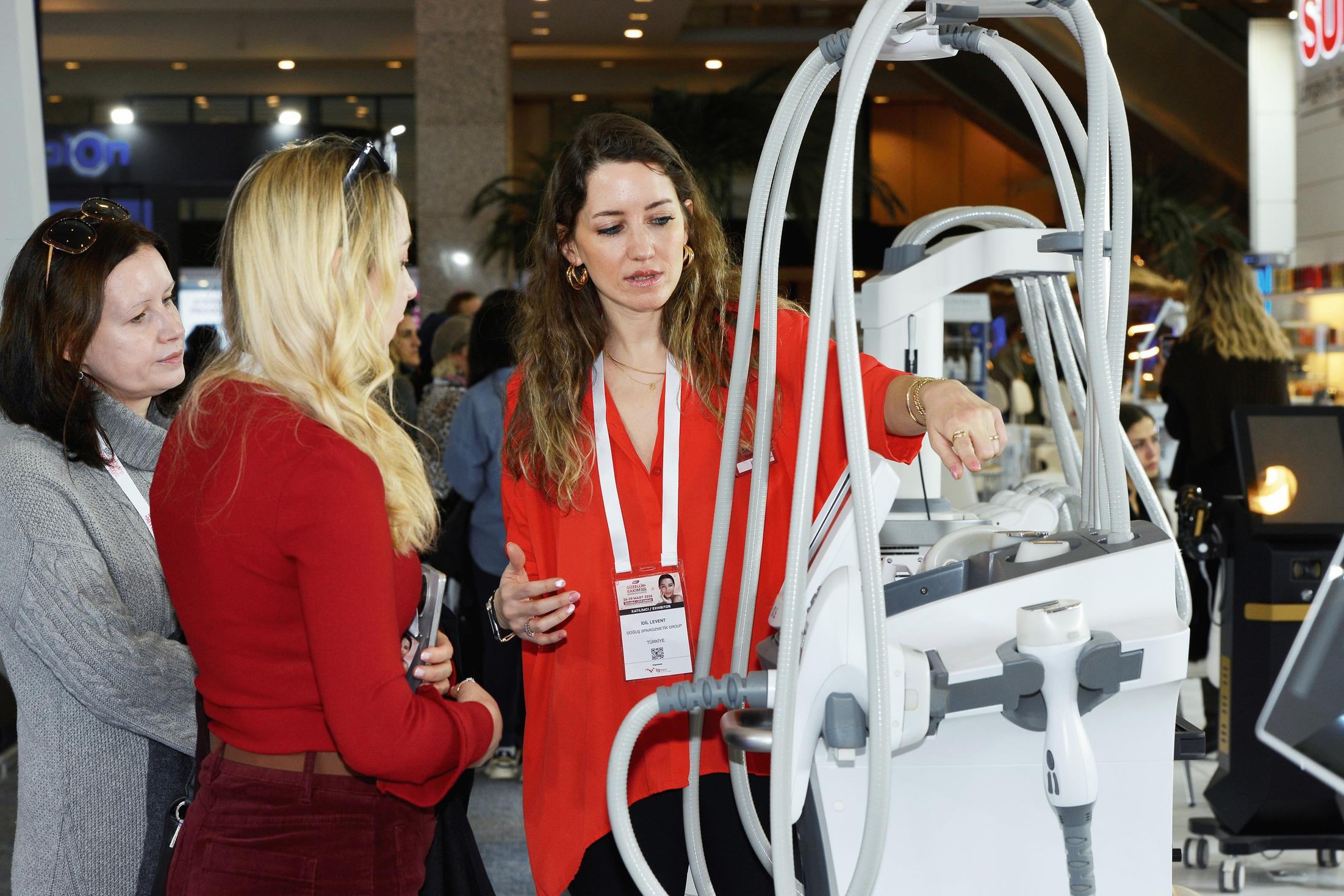 Güzellik & Bakım İstanbul Fuarı’ndan genel görünüm