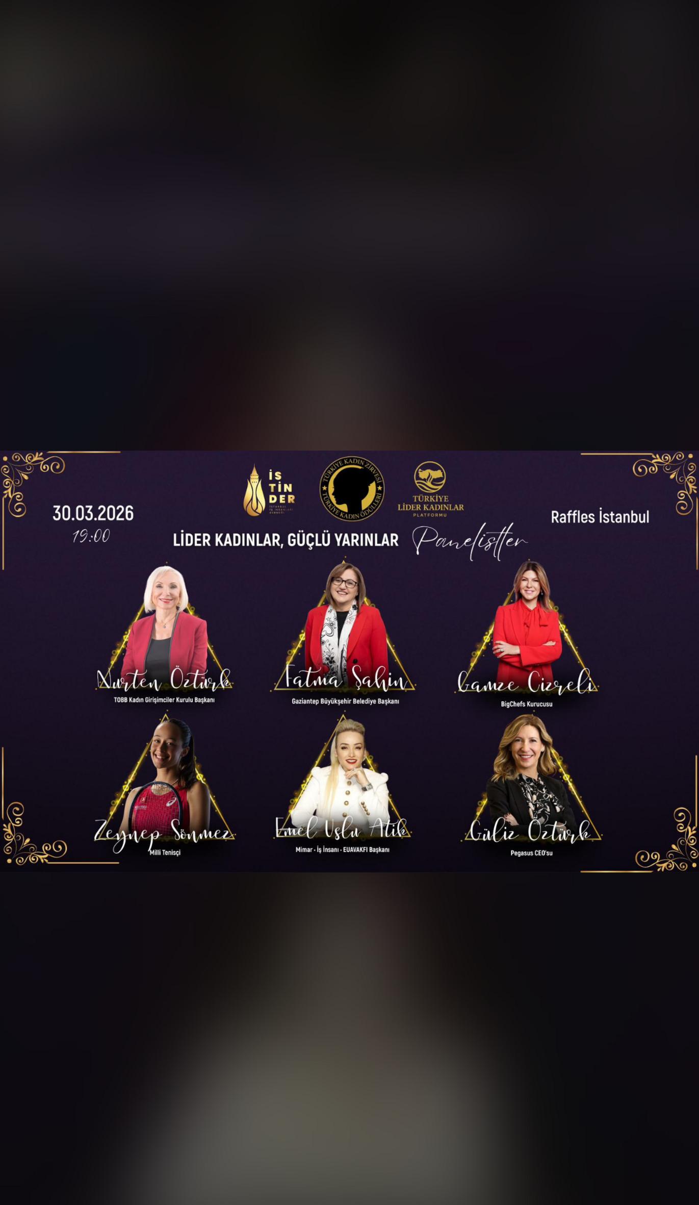 III. Türkiye Kadın Zirvesi – Raffles İstanbul etkinlik görseli 2