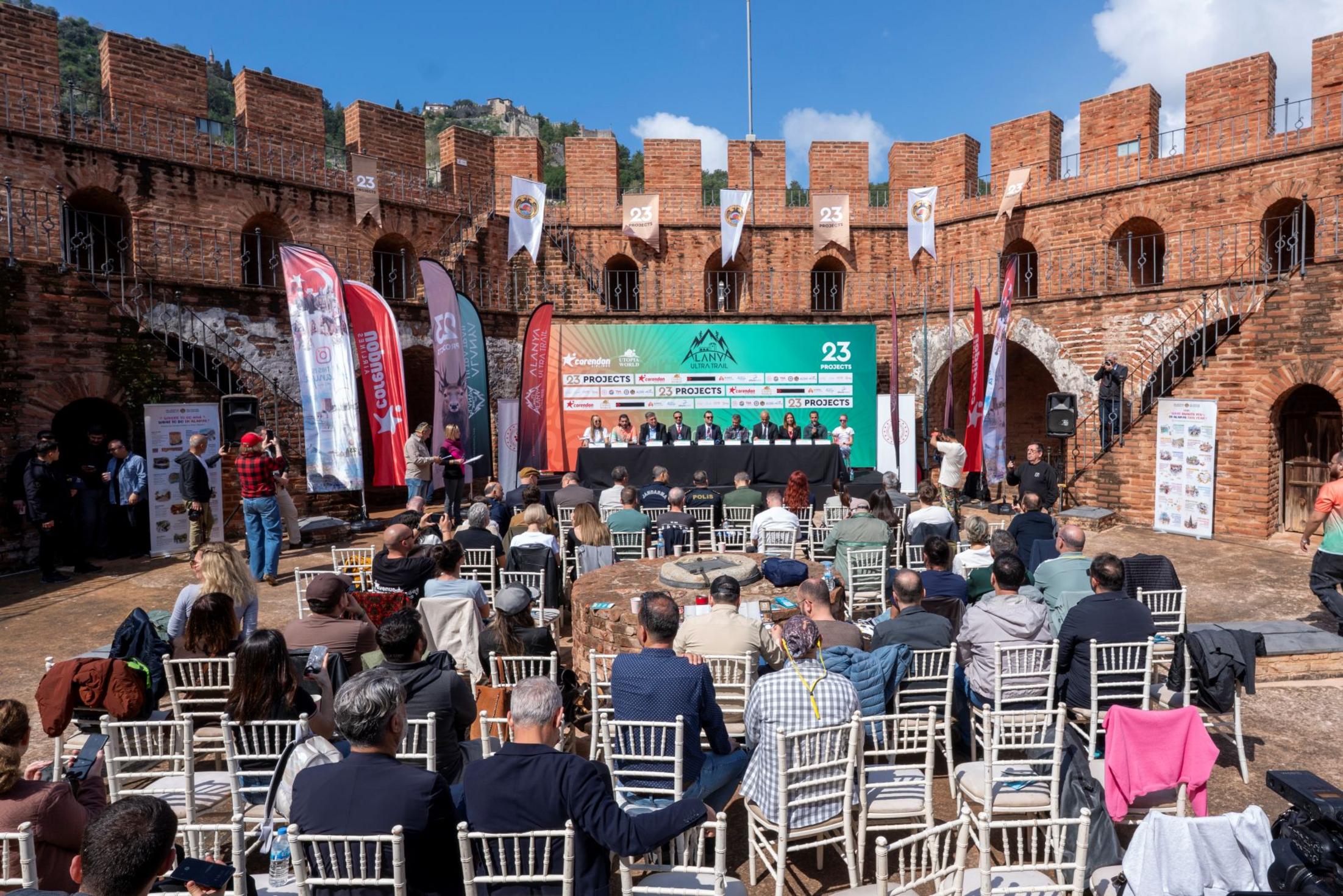 Alanya Ultra Trail 2026 basın lansmanı, Kızılkule Teras