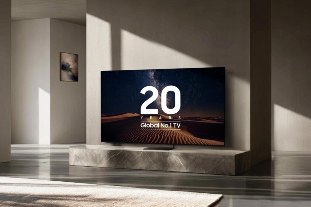 Samsung, 20. kez dünyanın 1 numaralı TV markası