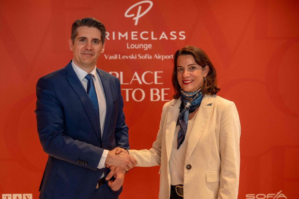 TAV İşletme Hizmetleri Sofya’da Primeclass Lounge’u Açtı