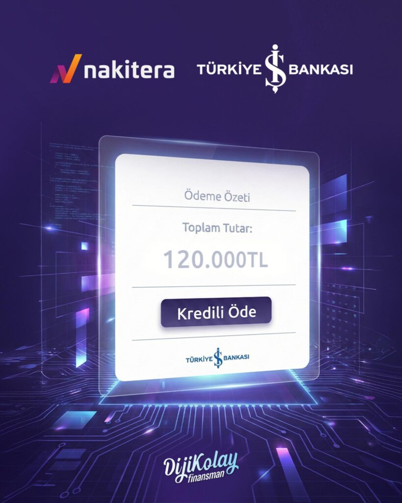 Nakitera, İş Bankası DijiKolay ile Kredi Geçidi’ni Açtı