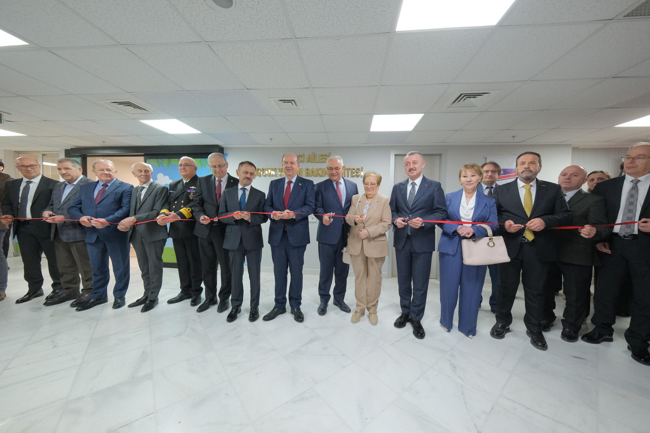 KOÜ Çocuk Yoğun Bakım Ünitesi açılış töreninden bir kare