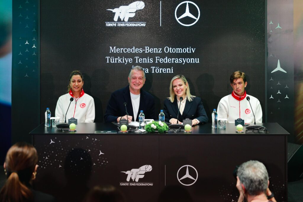 Mercedes-Benz, Türkiye Tenis Federasyonu’nun Ana Sponsoru
