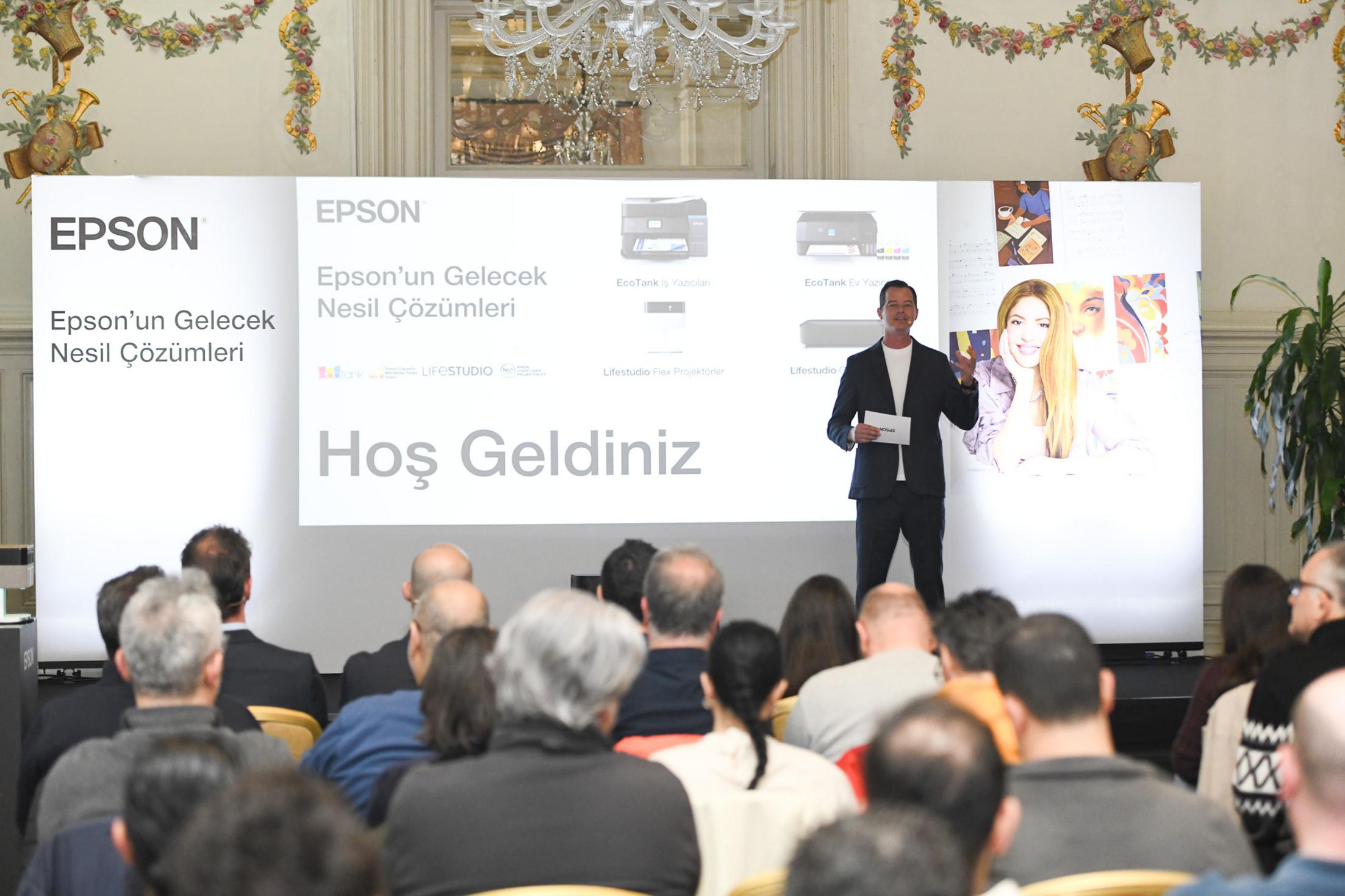 Epson Lifestudio projektör ve yeni EcoTank yazıcılar