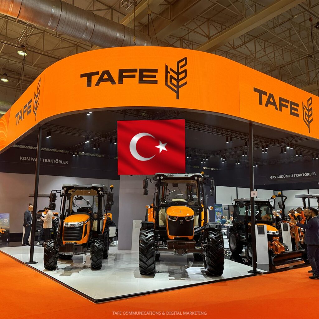 TAFE Traktör, Konya Tarım Fuarı’nda yeni serisini tanıttı