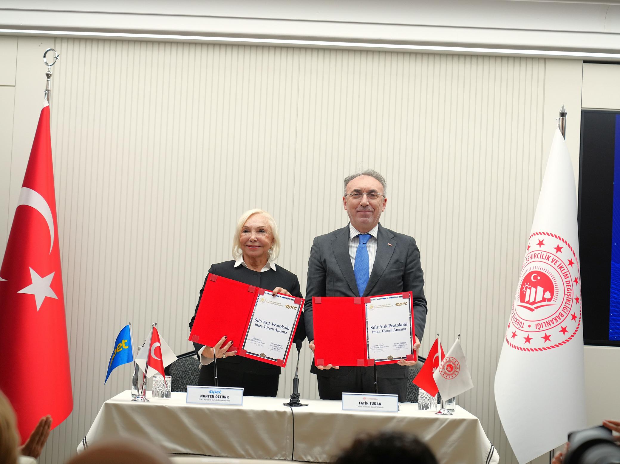 Sıfır Atık ile Doğaya Saygı Duy projesi imza töreni