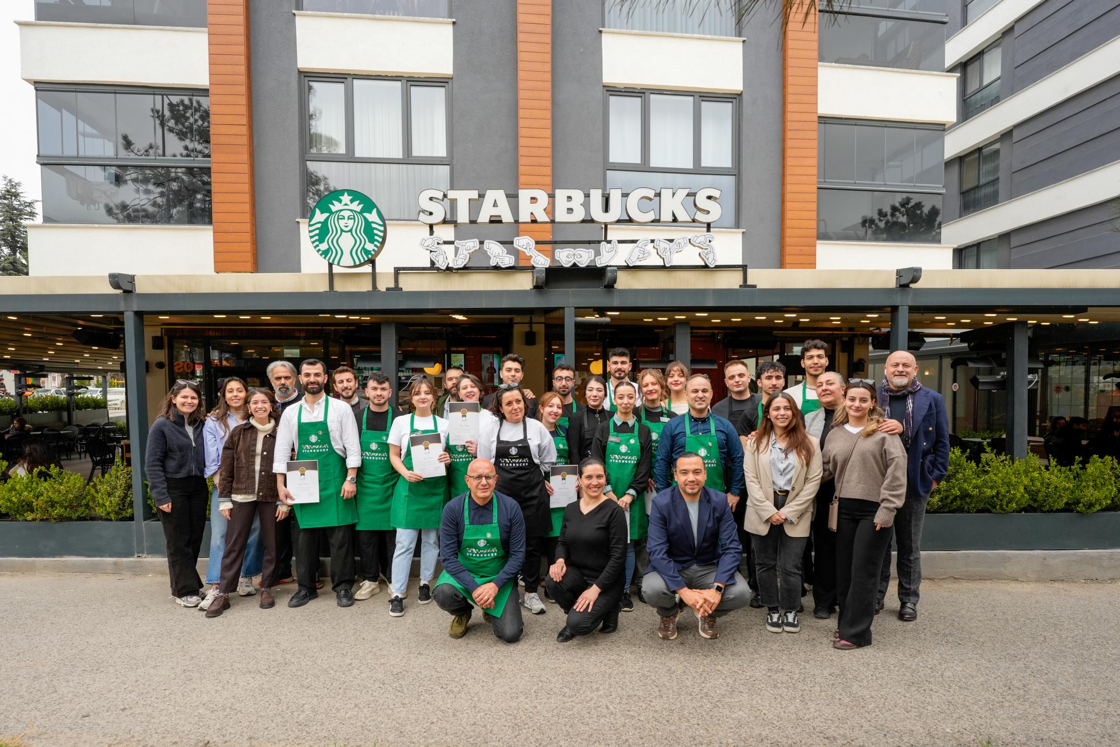 Starbucks Signing Store konsepti Eskişehir iç mekân
