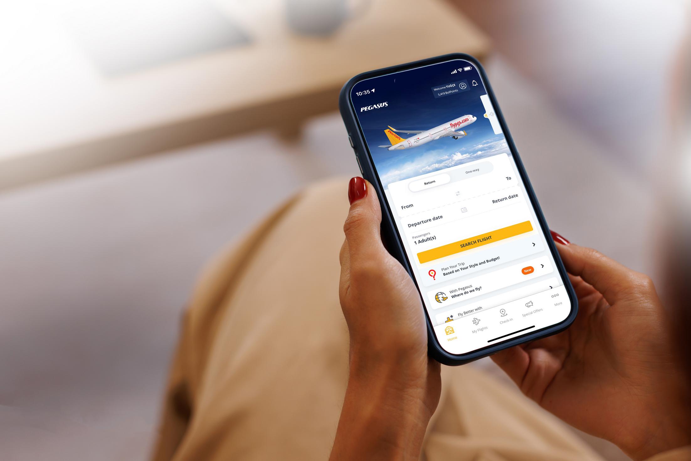 Pegasus ve RTB House interaktif arama banner kampanyası görseli 2