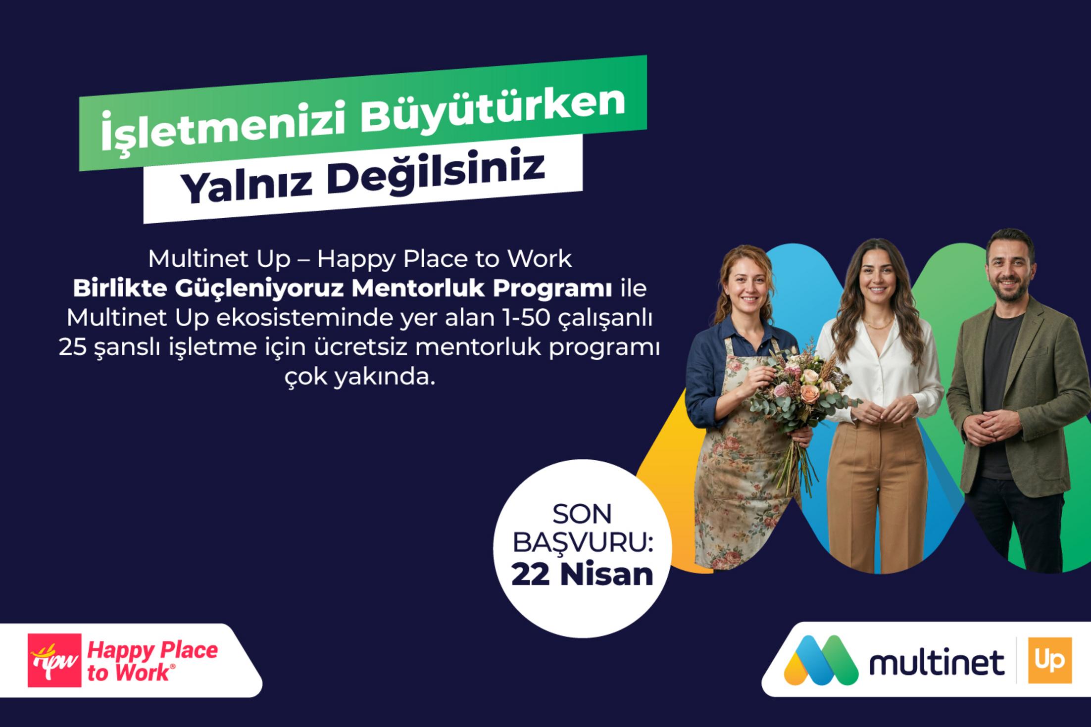 Multinet Up Birlikte Güçleniyoruz Mentorluk Programı görseli