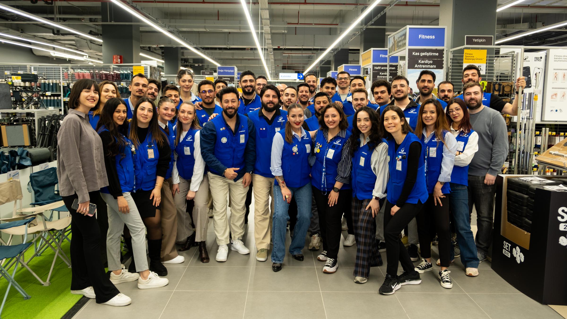 Decathlon’un Forum Ankara AVM’de açtığı mağazadan görüntü 2