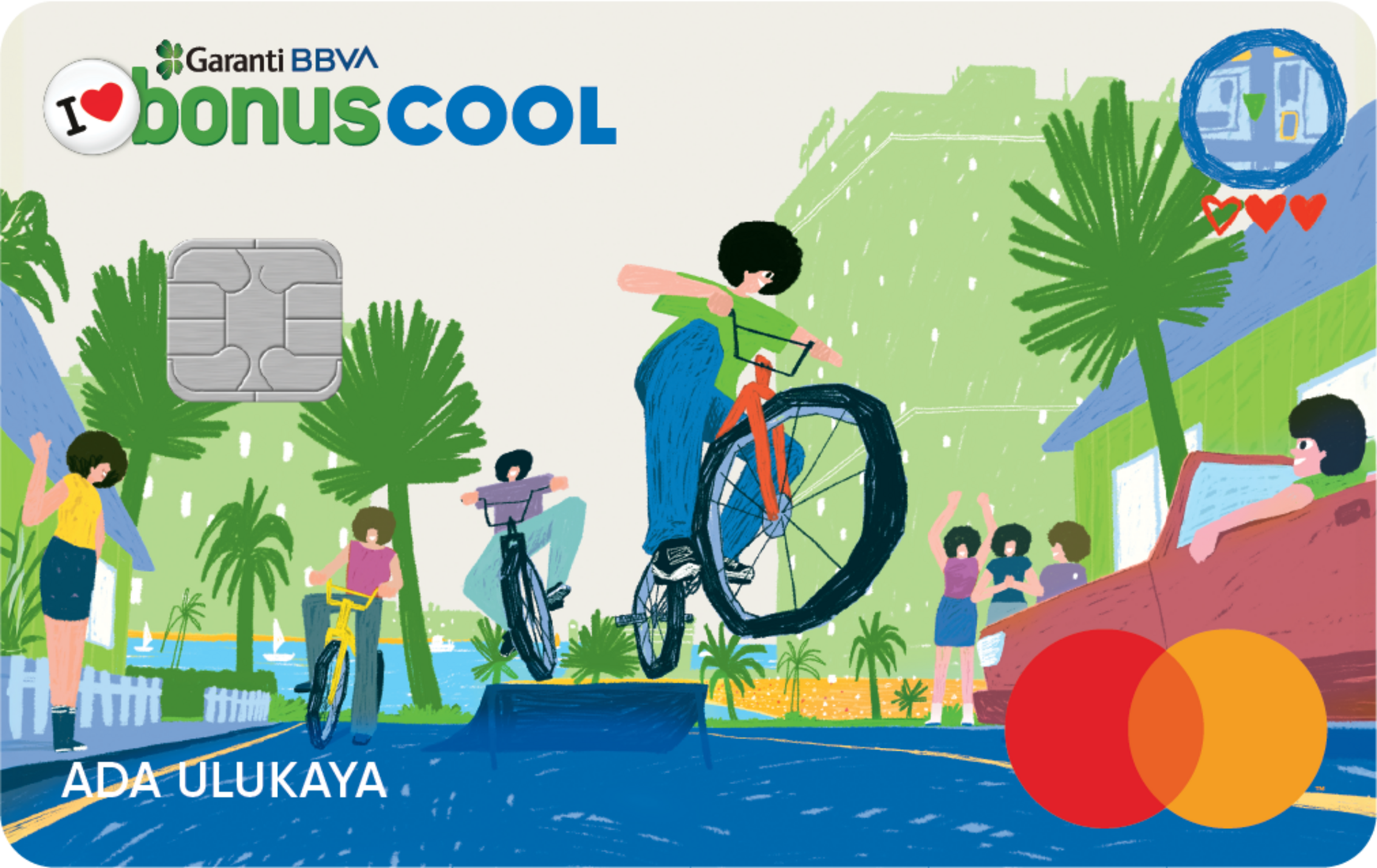 Garanti BBVA Bonus Cool ve Paracard Bonus Cool kart görseli