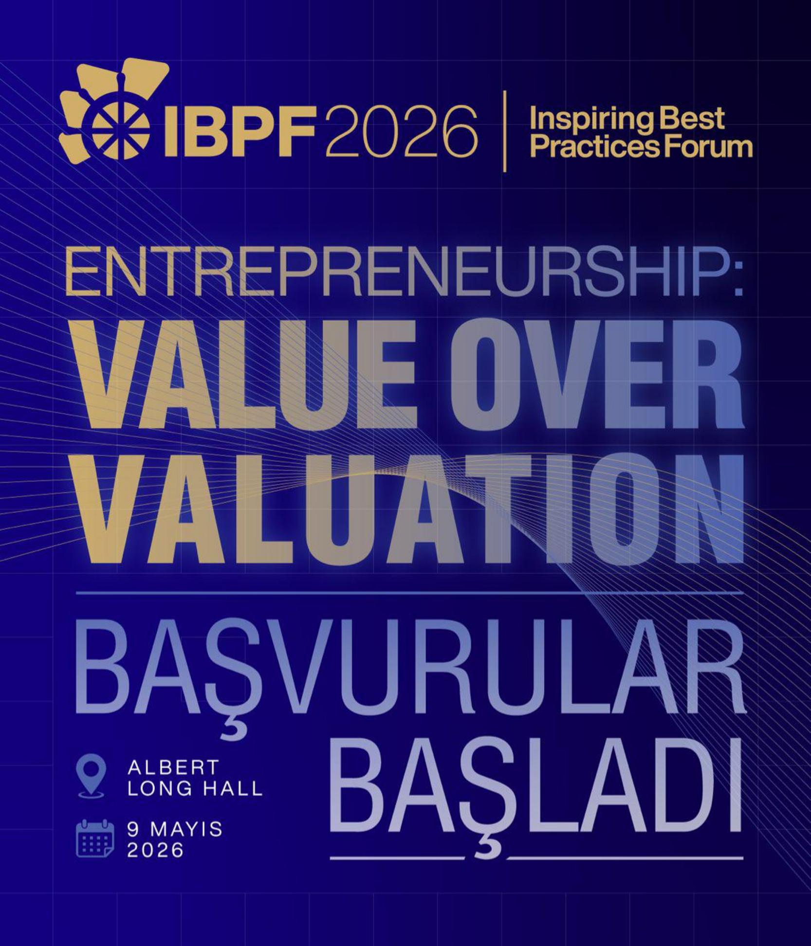 IBPF 2026 Boğaziçi Üniversitesi etkinliği